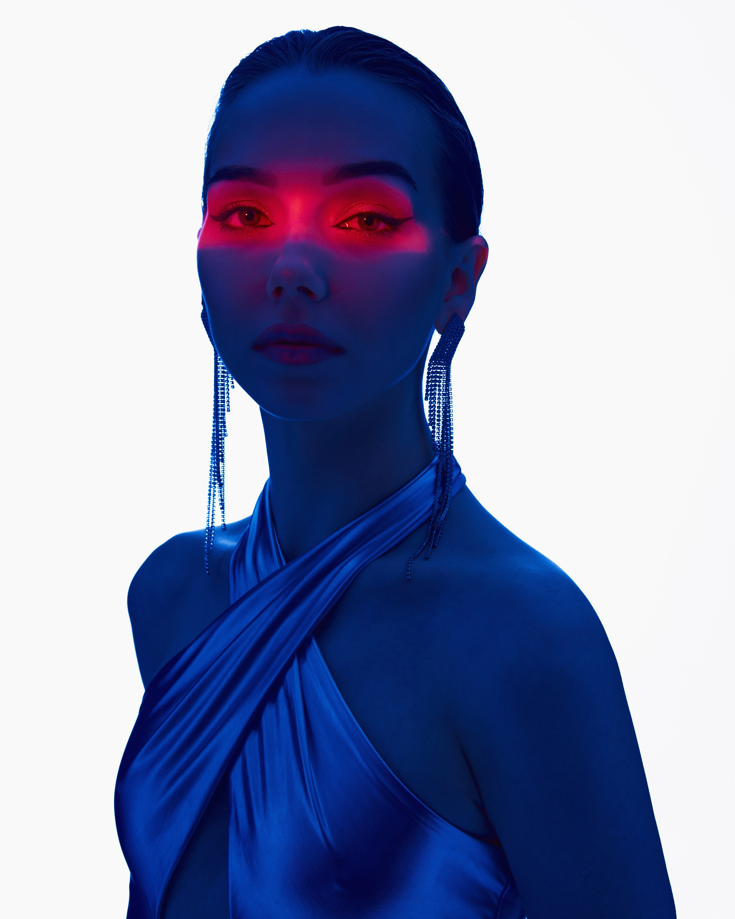 Съёмка со СПОТ насадкой и масками ГОБО