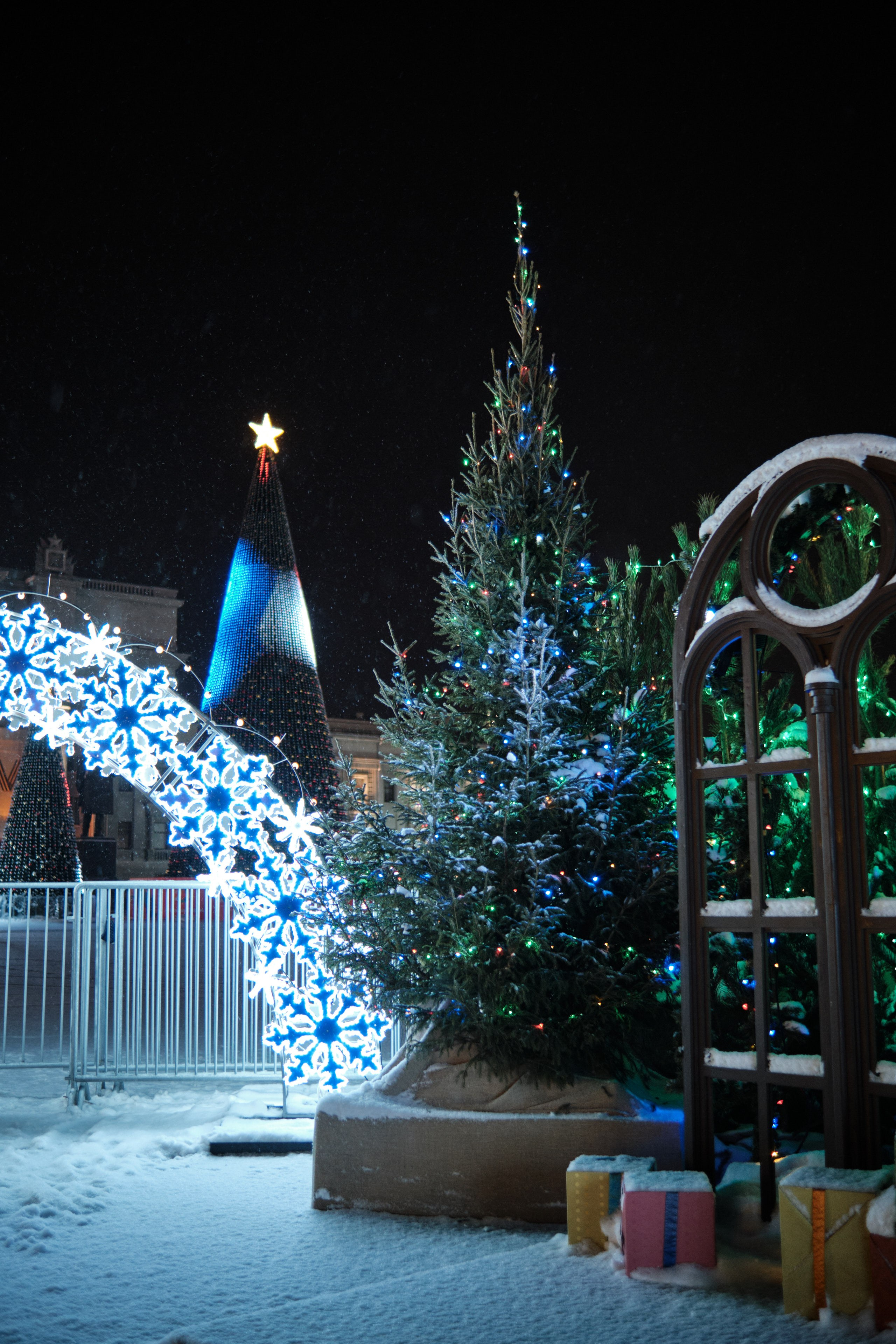 Новогодние виды Самары