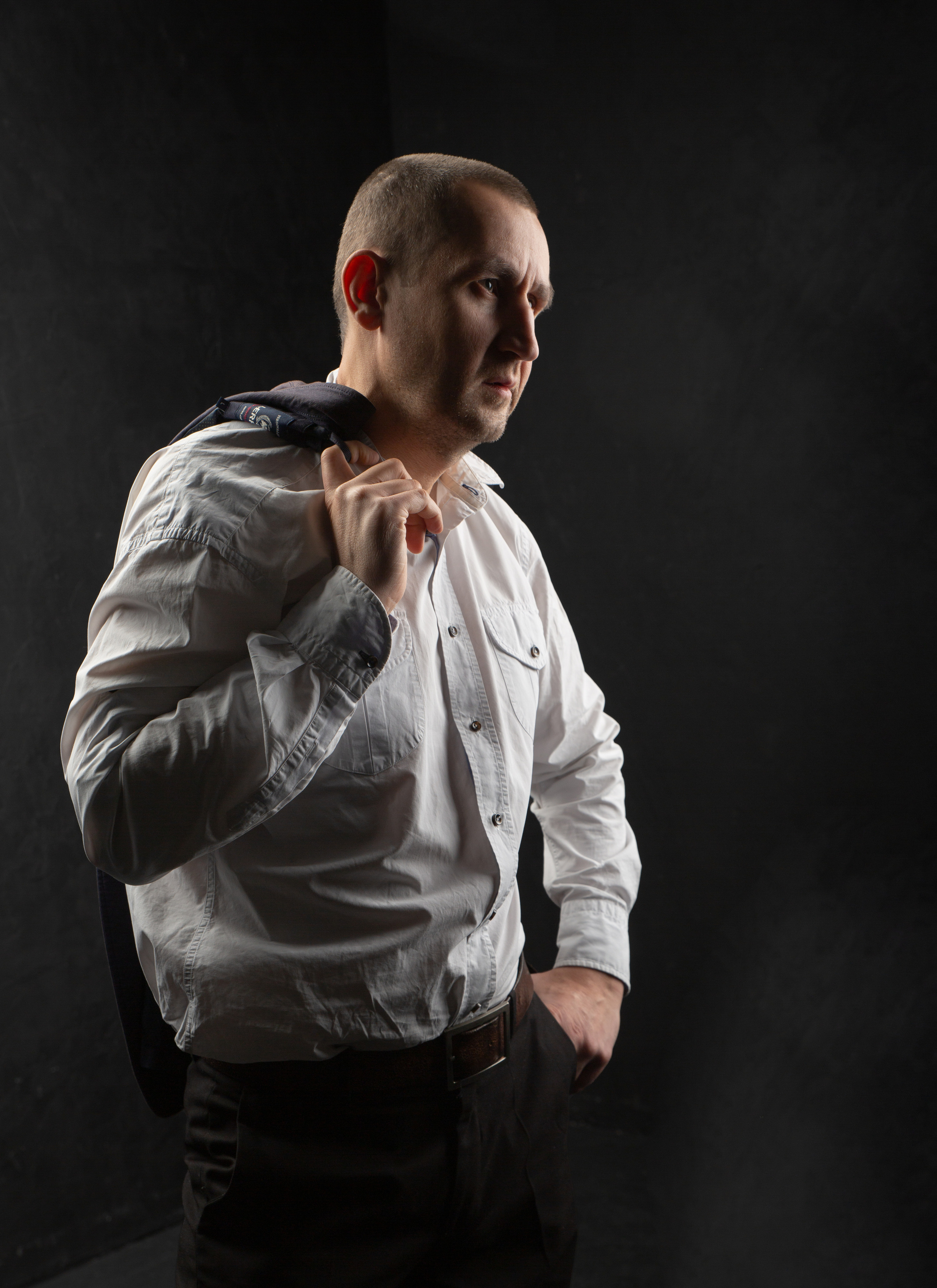 Мужской портрет. Портретный фотограф в Санкт-Петербурге Яна Квинт