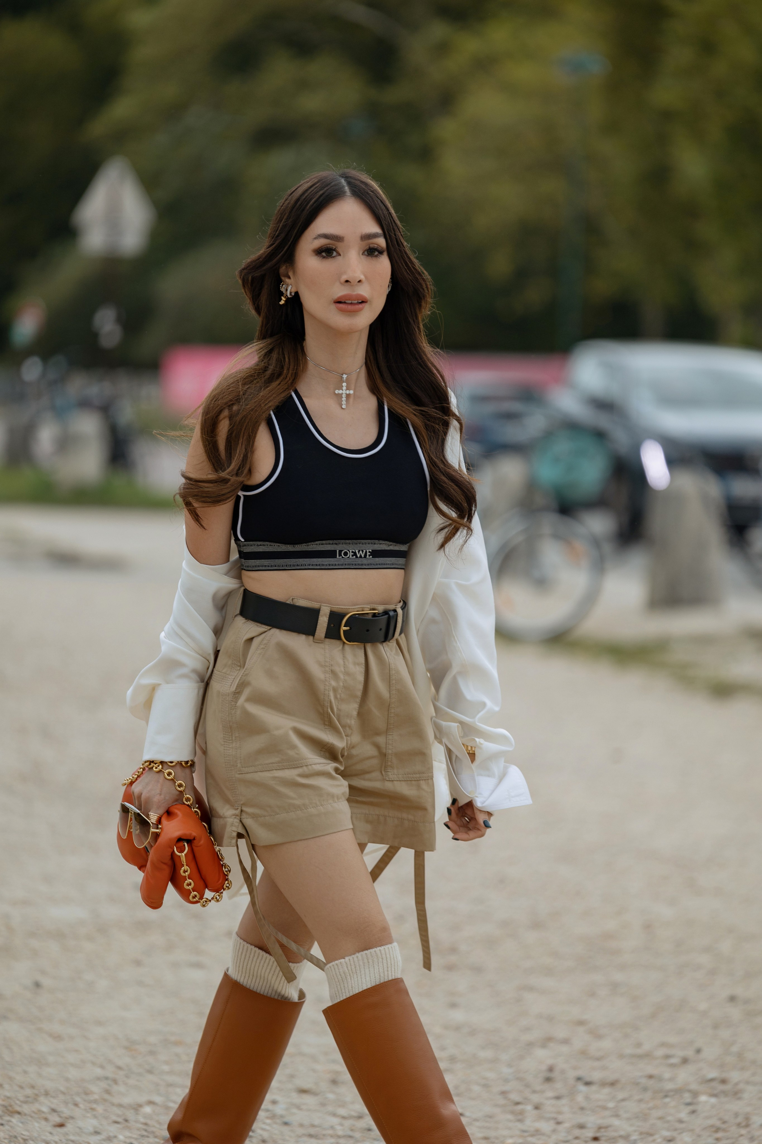 PFW SPRING SUMMER 2024 LOEWE. Photographer in Milan Ivan Goncharov