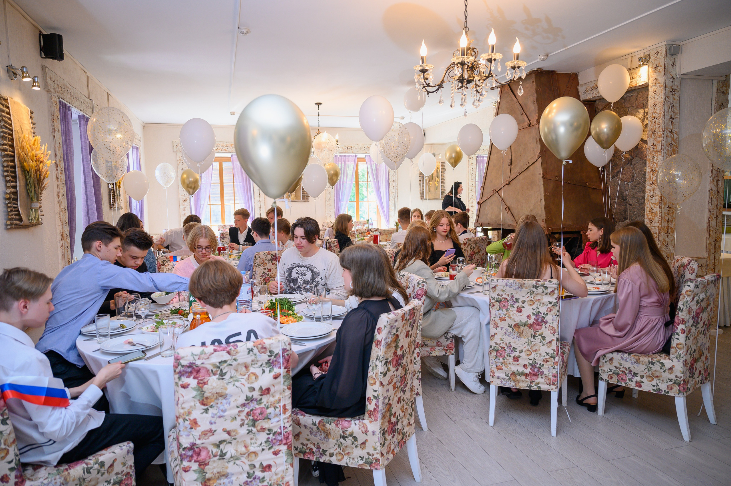 Школа, выпускной. Сестрорецк