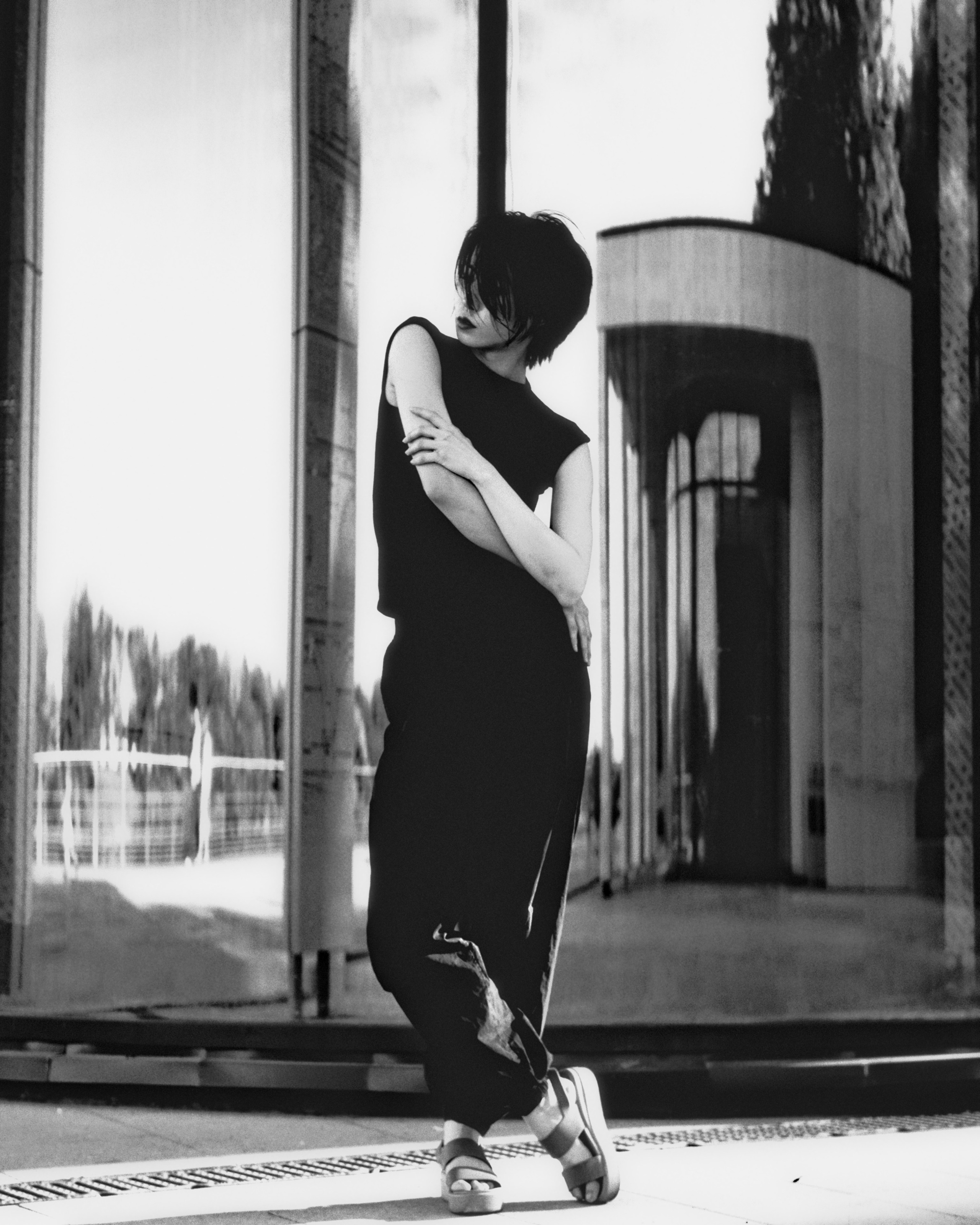 Азиатская черно-белая фотография от портретного фотографа и видеографа Кошеренковой Екатерины