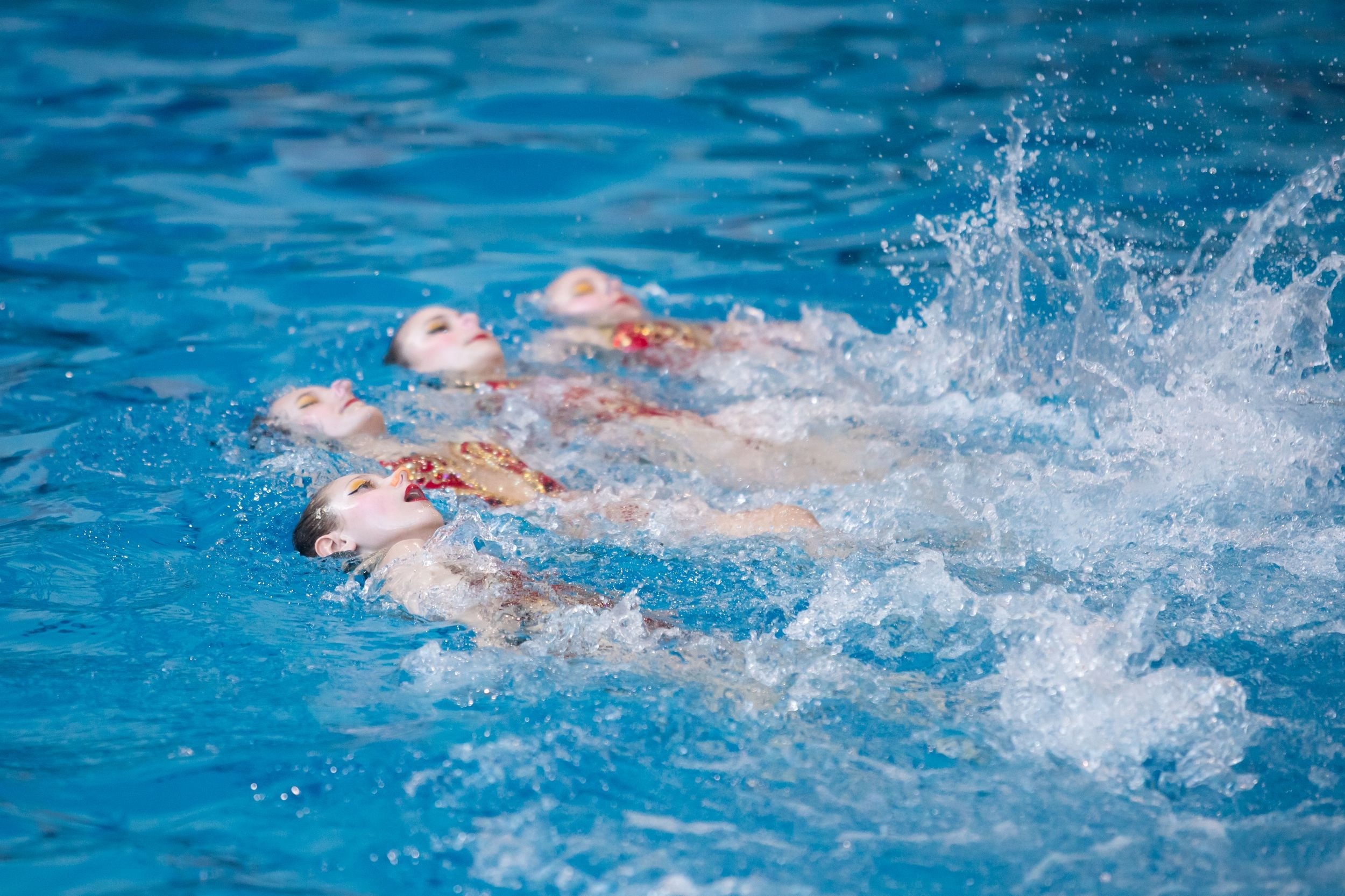 Первенство ЦФО по синхронному плаванию (16 апреля 2023). Репортажный фотограф Алексей Пирязев