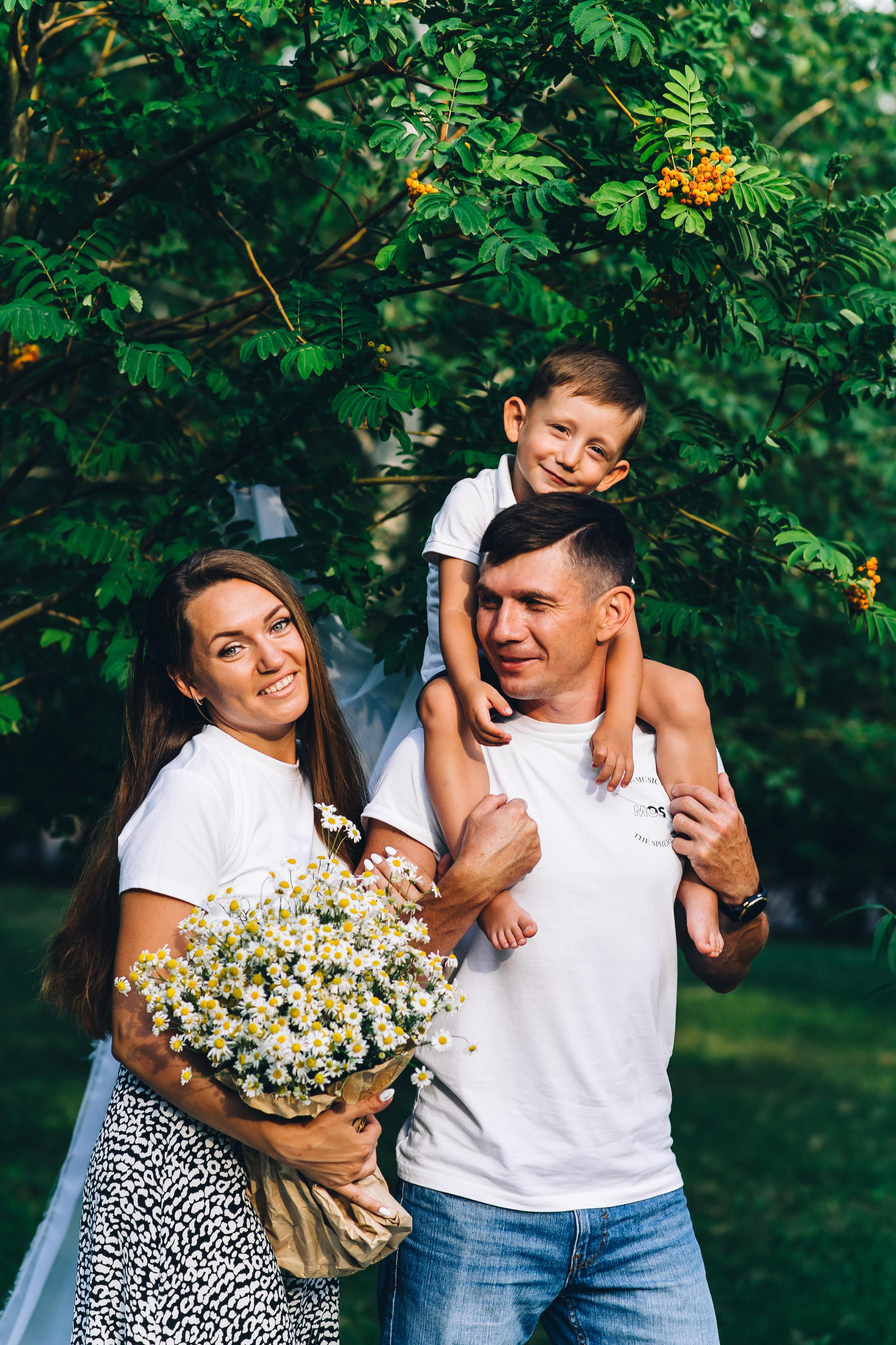Летняя с ромашками. Семейный фотограф в Оренбурге Анна Рожкова