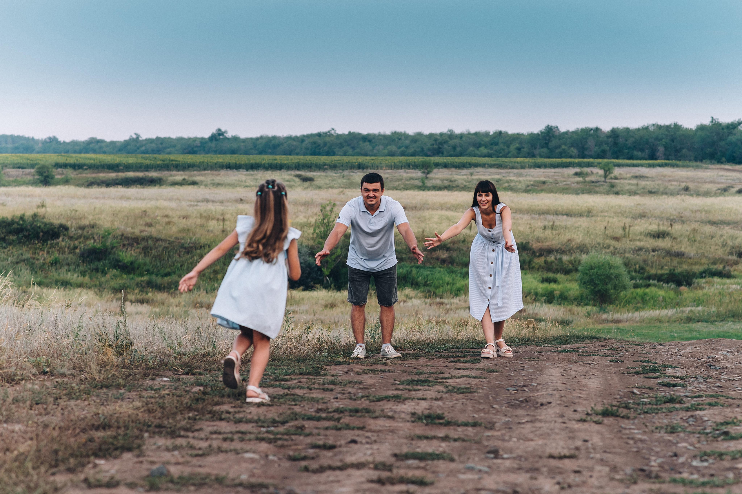 Анюта, Оля и Саша. Семейный фотограф в Оренбурге Анна Рожкова