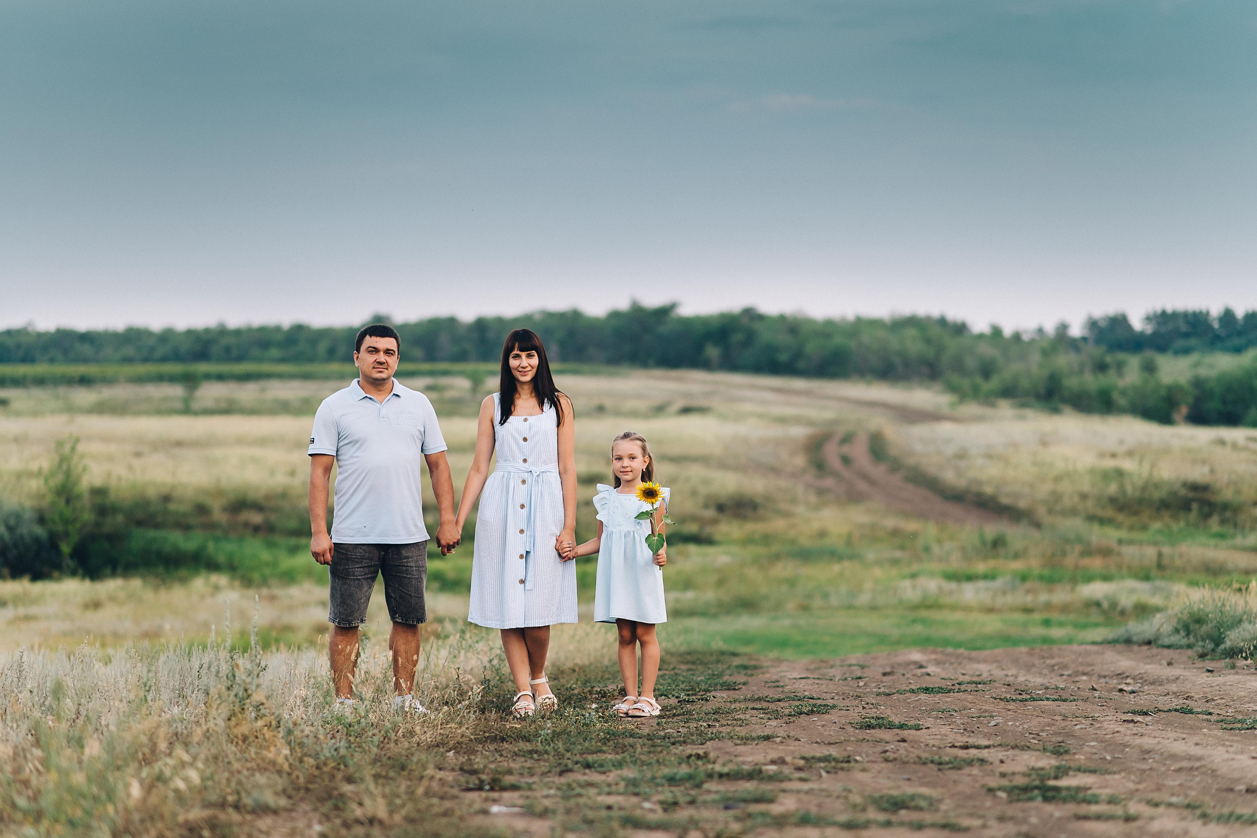 Анюта, Оля и Саша. Семейный фотограф в Оренбурге Анна Рожкова