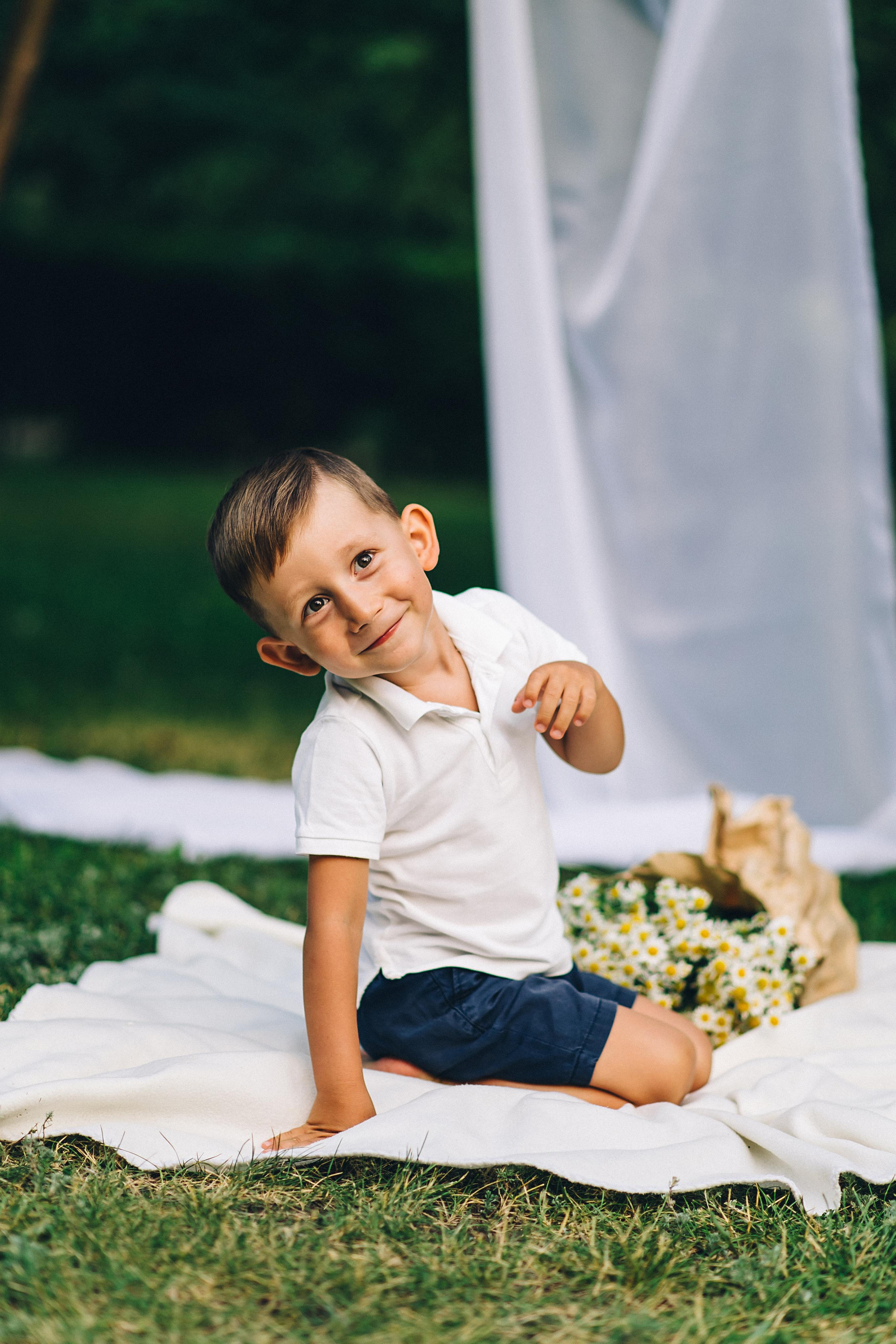 Летняя с ромашками. Семейный фотограф в Оренбурге Анна Рожкова
