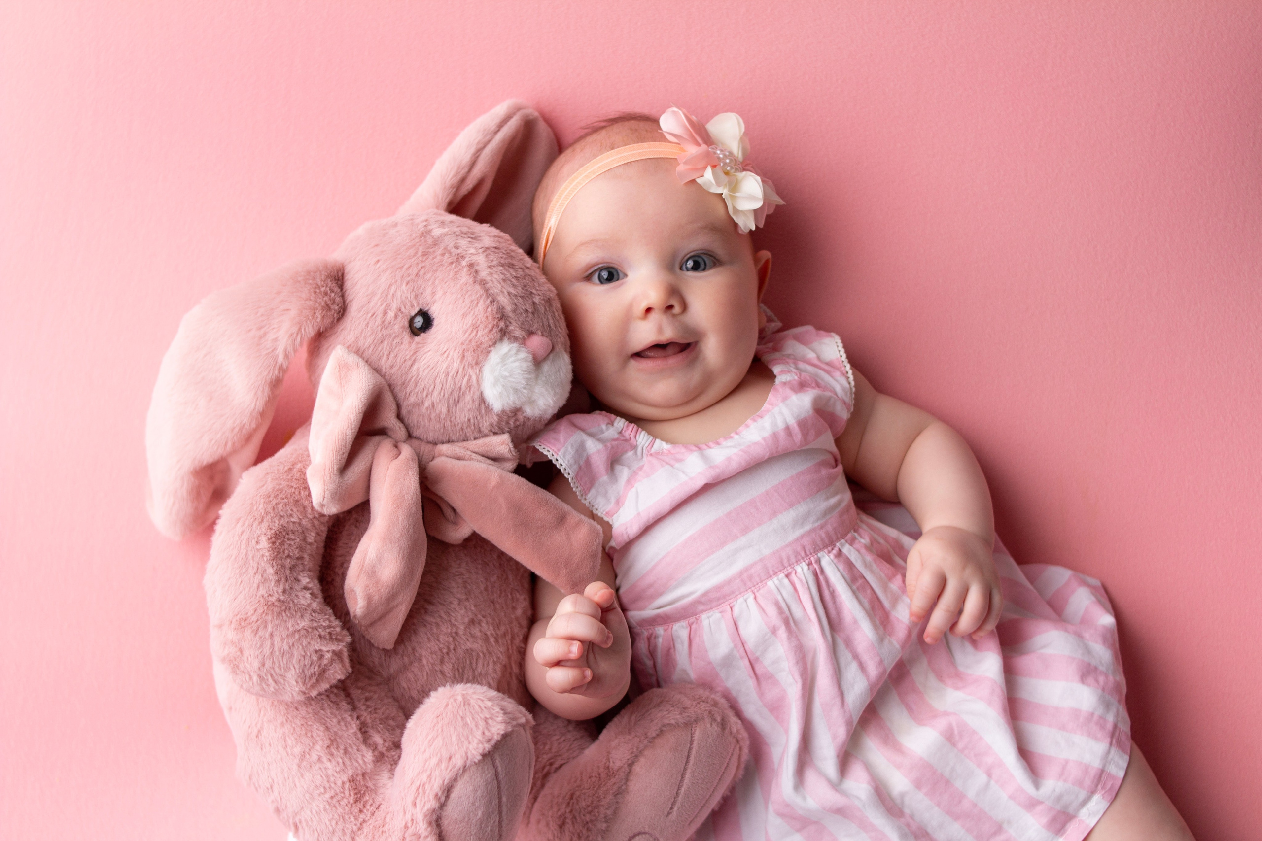 Полина 4 месяца. Первый кадр | newborn фотограф | Всеволожск