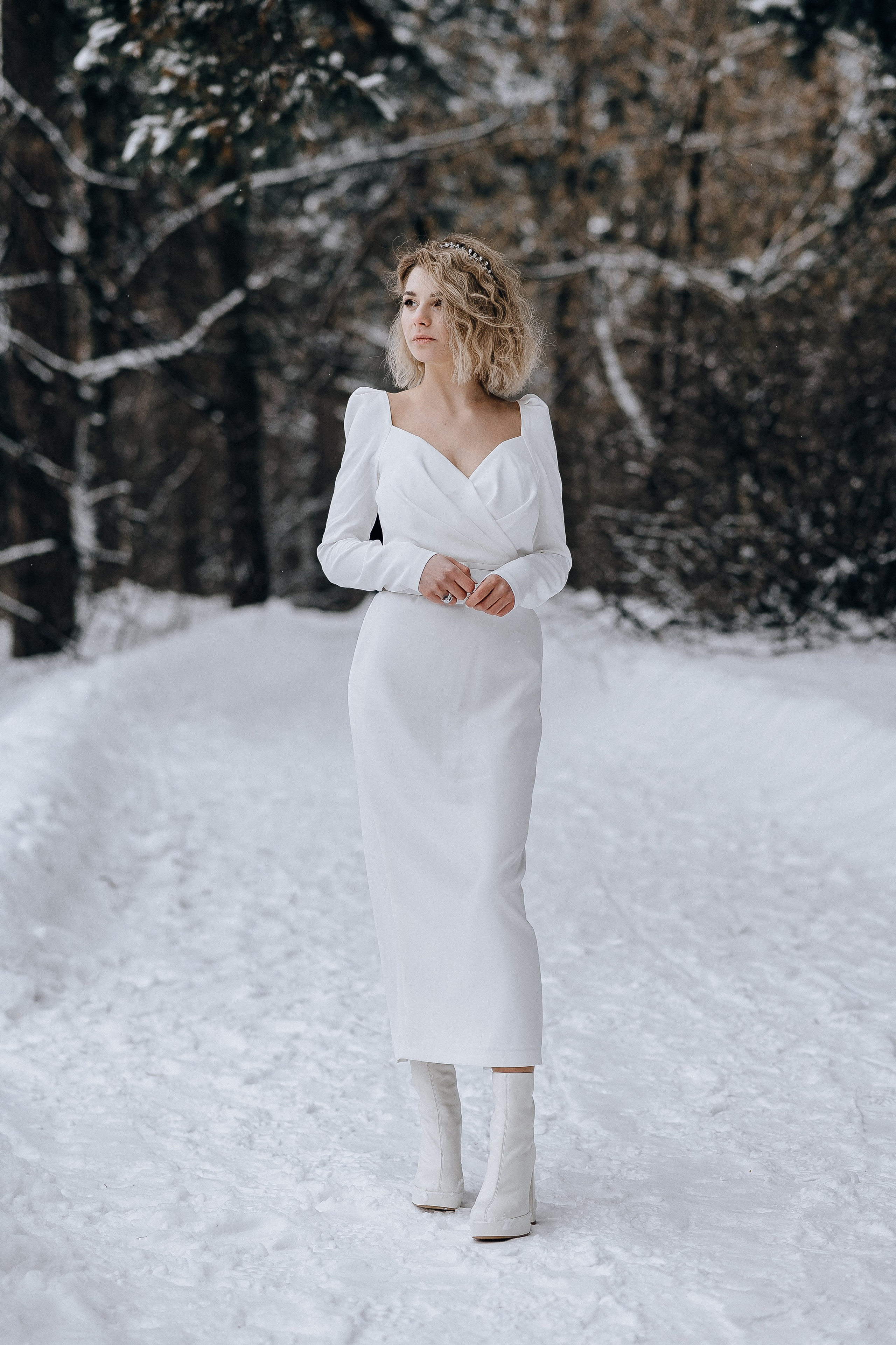 Где сделать свадебную фотосессию зимой в Москве. Свадебный фотограф Москва — Сергей и Татьяна