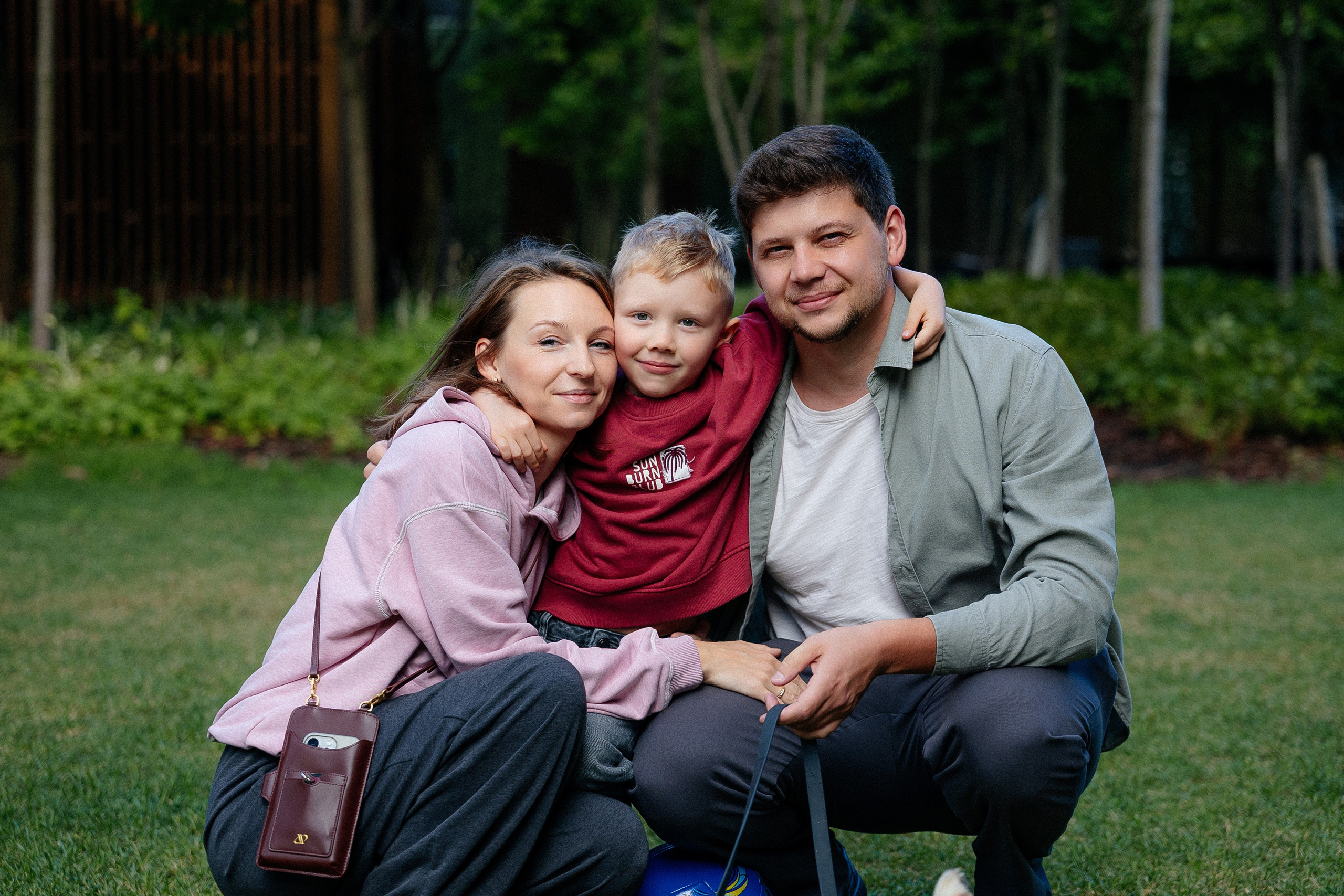 Георгий, Мария, Дмитрий и Нюша. Семейный и детский фотограф в Москве Александра Мак