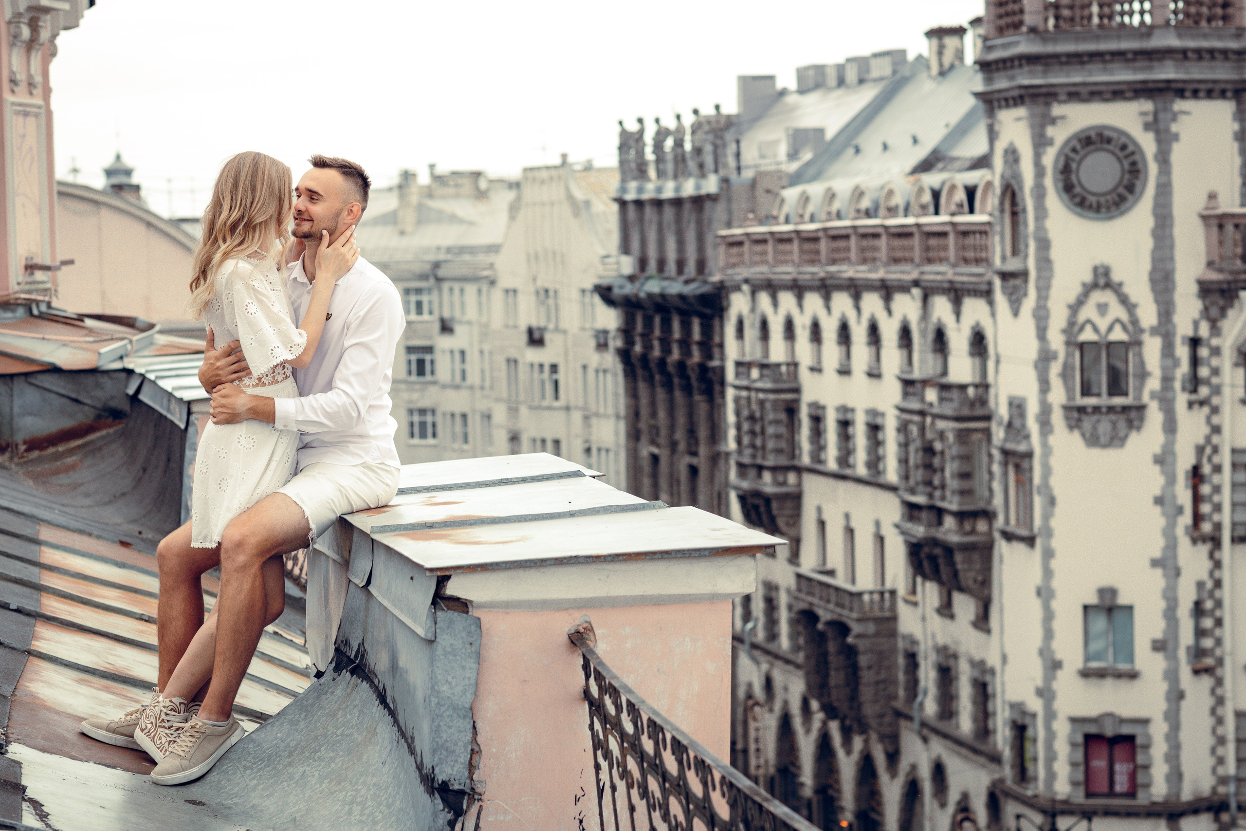 Фотосессия на крыше. Фотограф Санкт-Петербург Елена Мухина