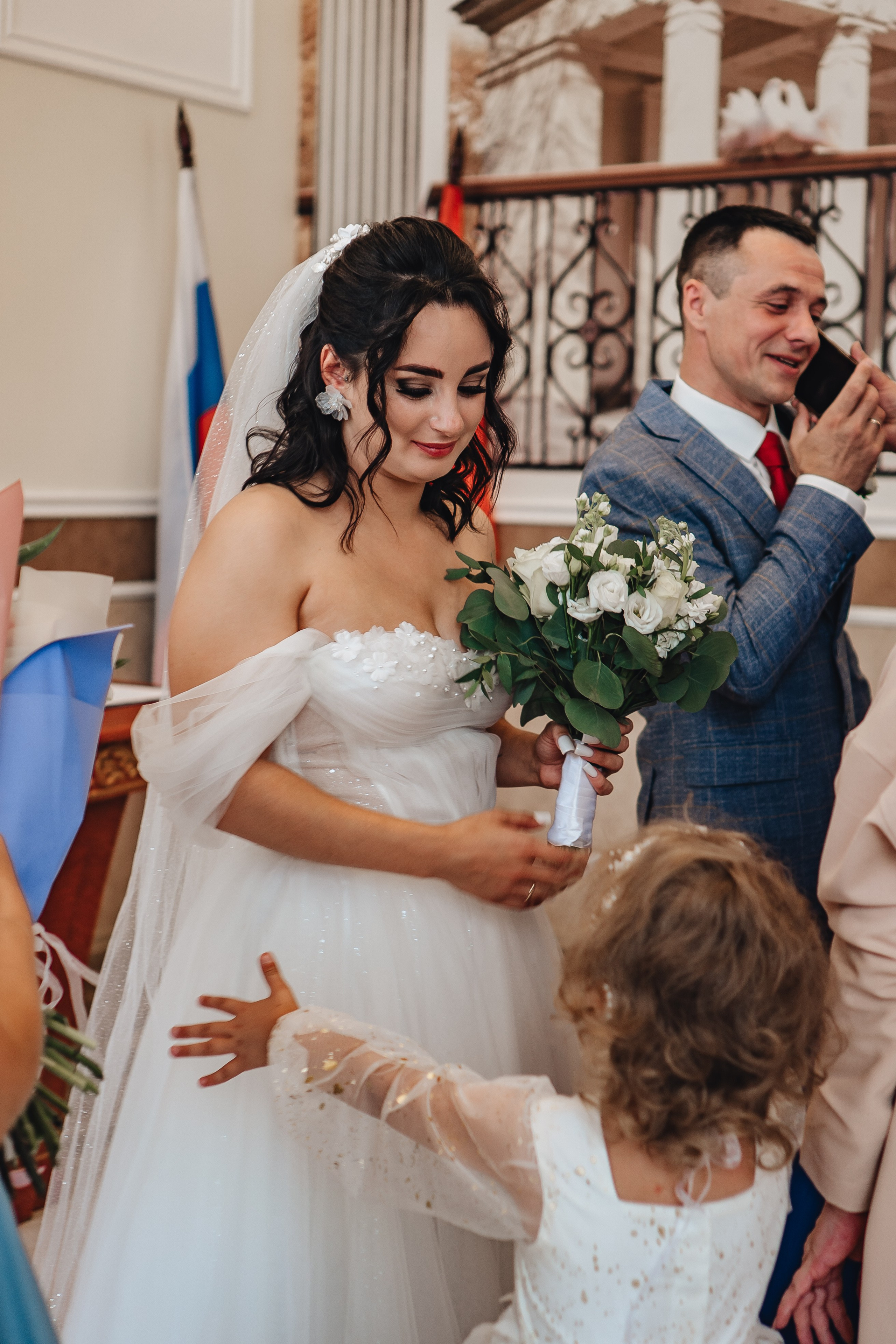 СВАДЕБНАЯ СЬЕМКА В ЗАГСЕ НА МОСКОВСКОМ ПРОСПЕКТЕ. Профессиональный фотограф, Санкт-Петербург — Виктория Богомолова