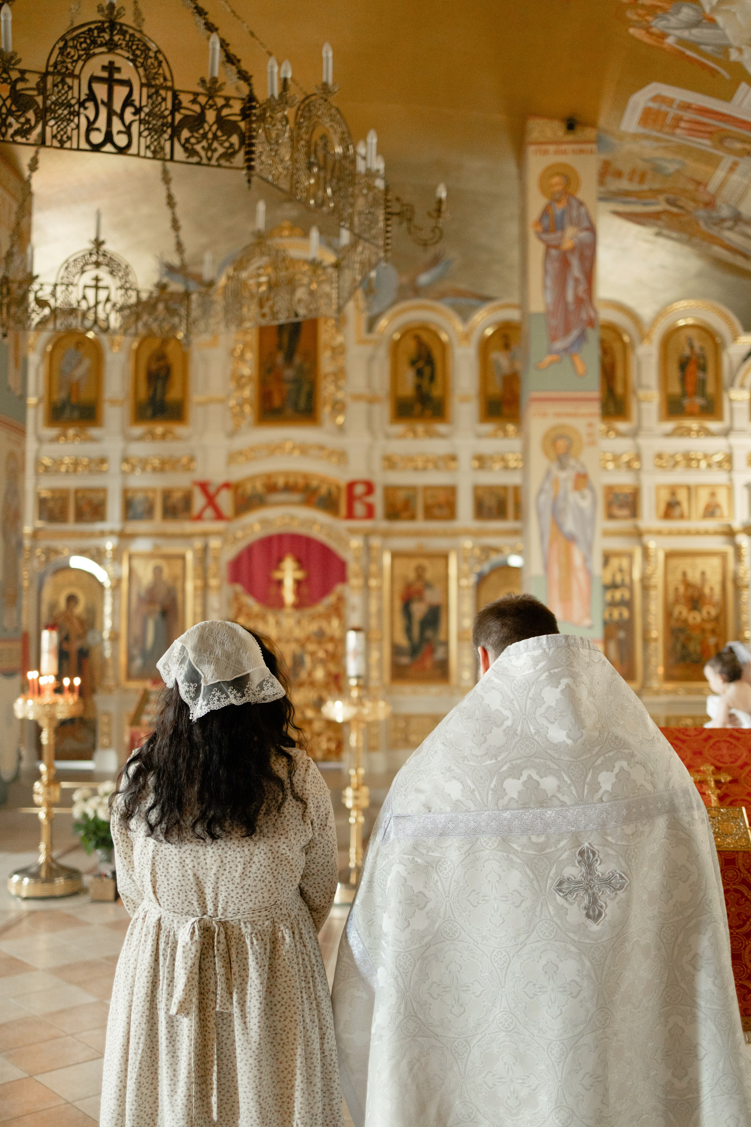 Таинство Крещения Мишель. Фотограф новорождённых Newborn Москва