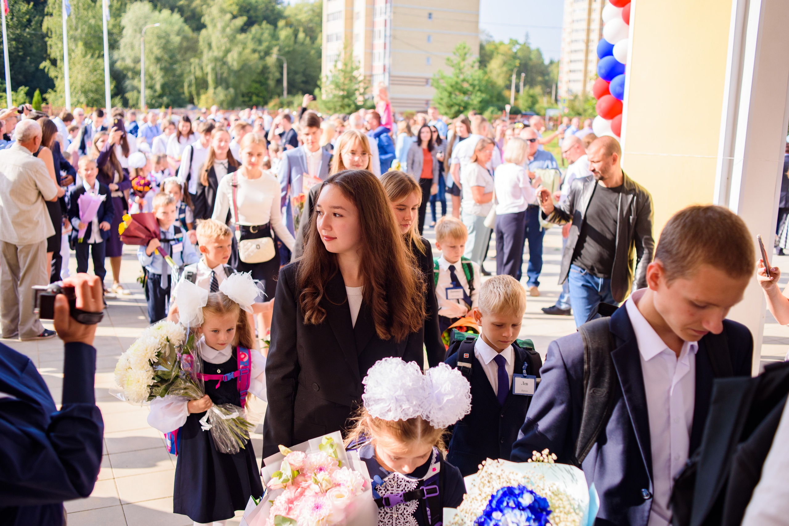 1-е сентября 2023. Фотограф Юлия Попова
