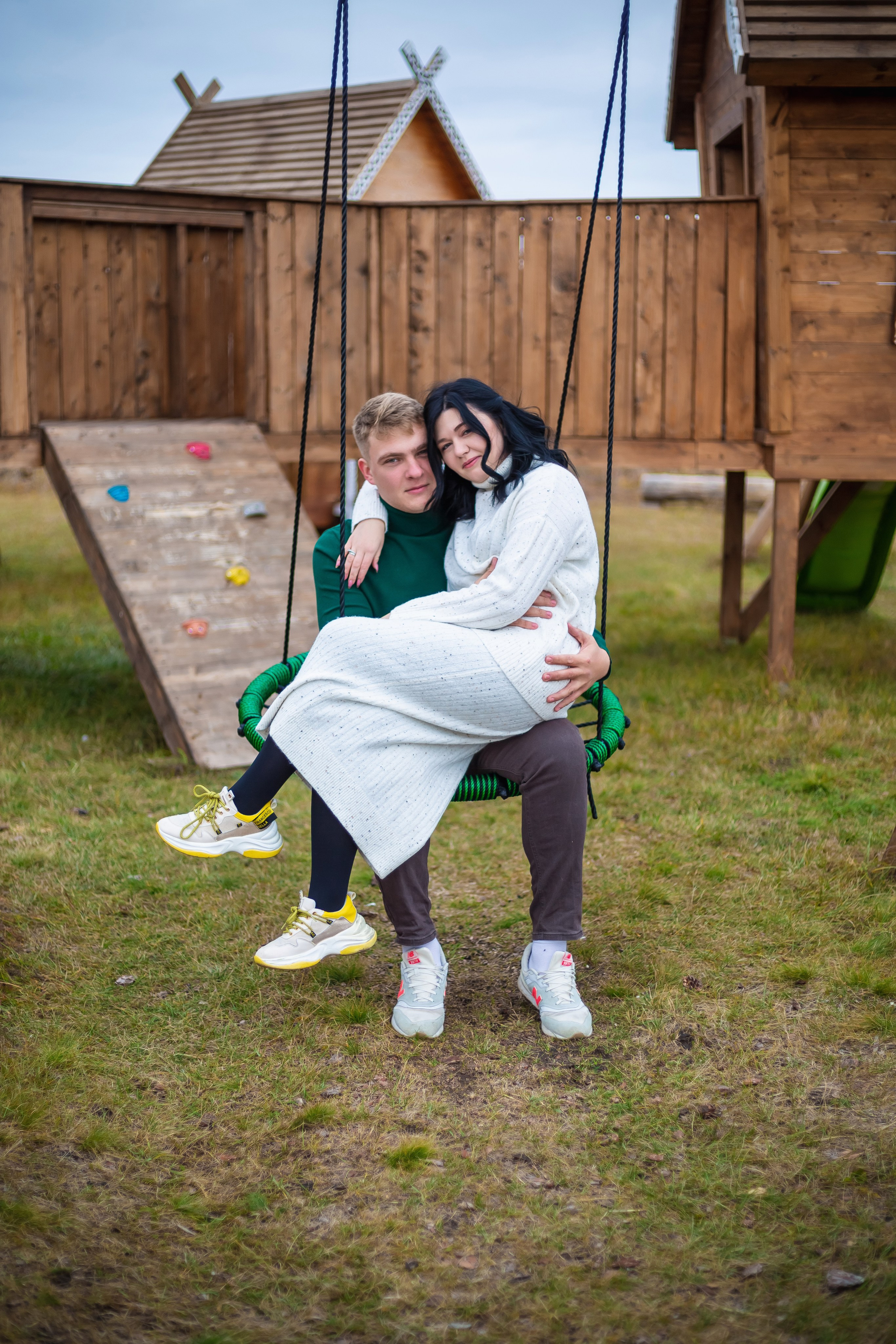 Денис и Анна — осенняя прогулка. Вера Соколова фотограф Воронеж