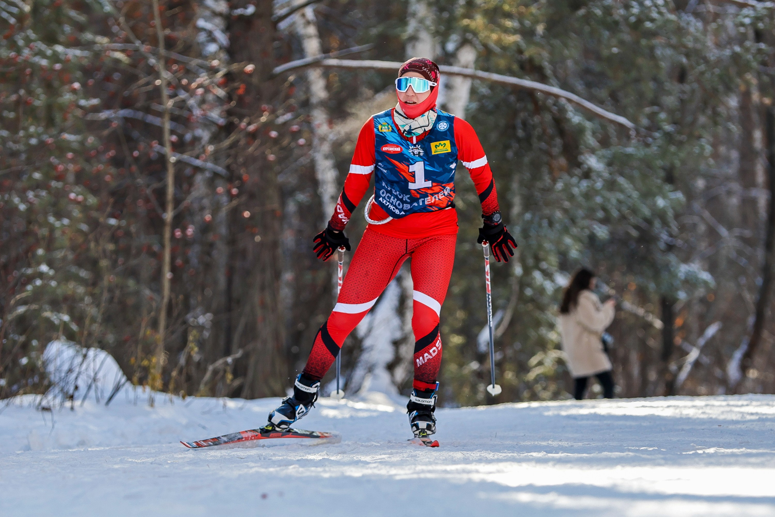 Лыжные гонки. Спортивный и репортажный фотограф в Екатеринбурге Пустовая Аделя