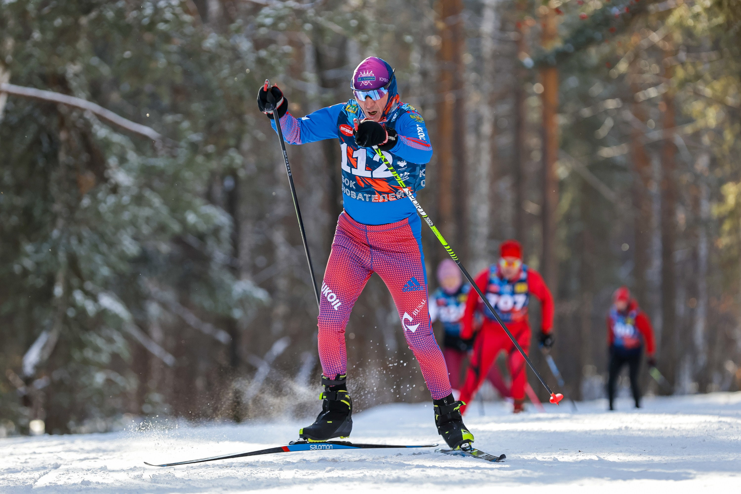 Лыжные гонки. Спортивный и репортажный фотограф в Екатеринбурге Пустовая Аделя
