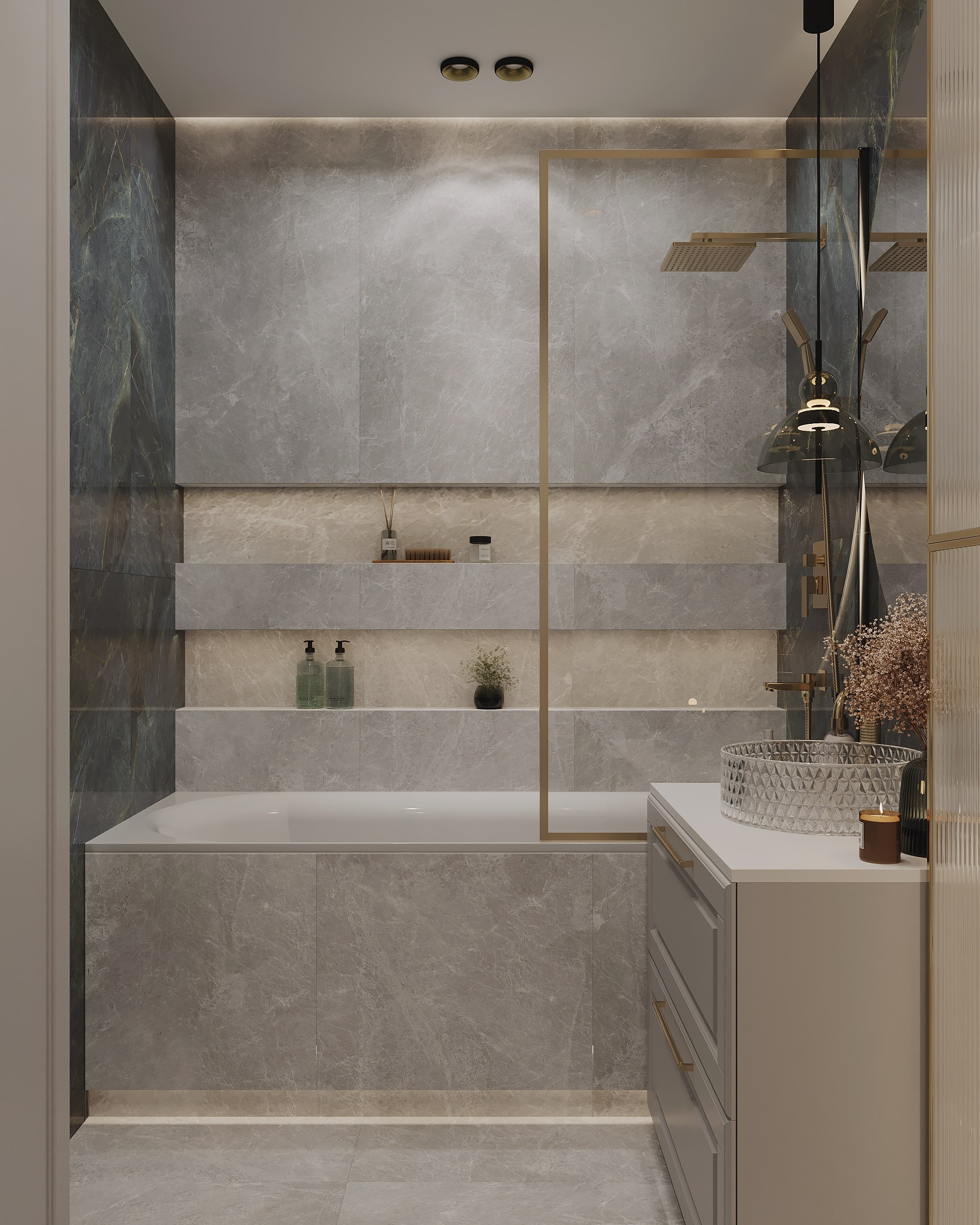 Санузел. Королёва Анастасия | 3D визуализатор