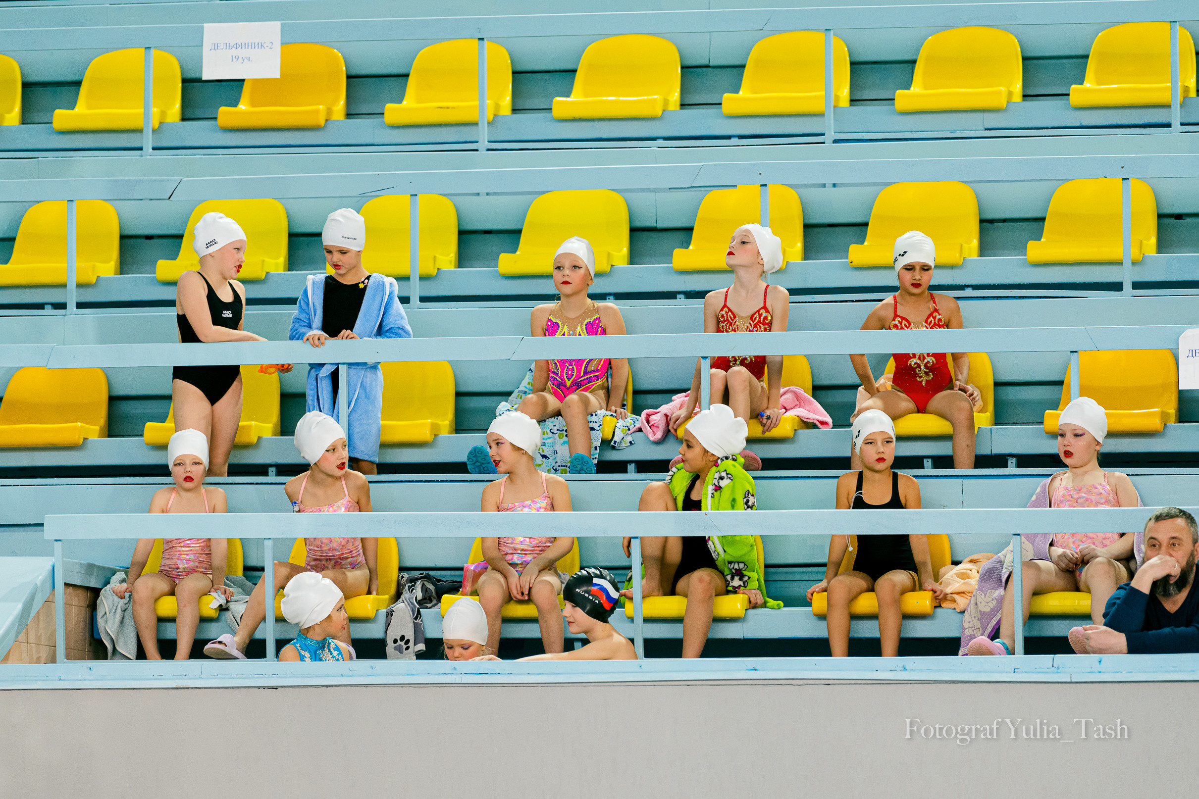 Краевые соревнования по синхронному плаванию «Рождественские встречи» 8 янв2023. Любимый фотограф