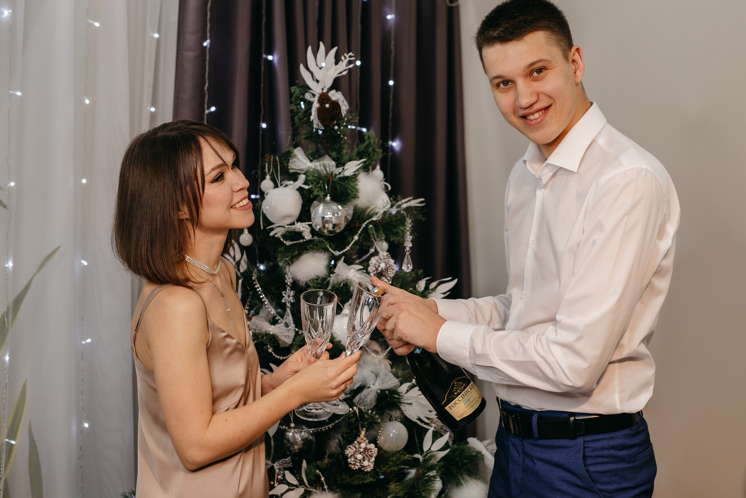 Новогодняя домашняя. Свадебный и женский фотограф