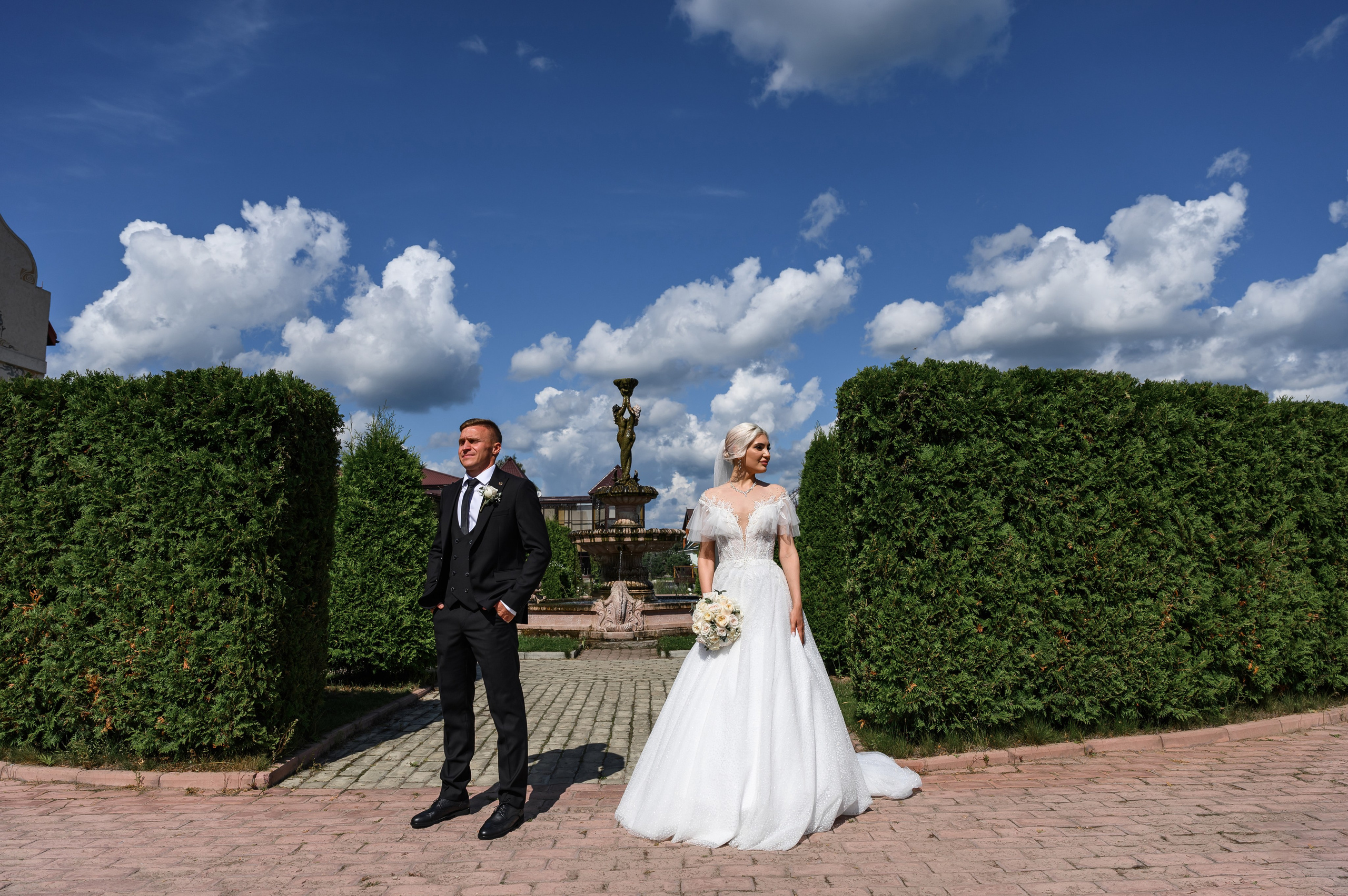 Свадебная фотосессия гостиничный комплекс Бережки Холл. Свадебный фотограф Москва Юрий Кульман