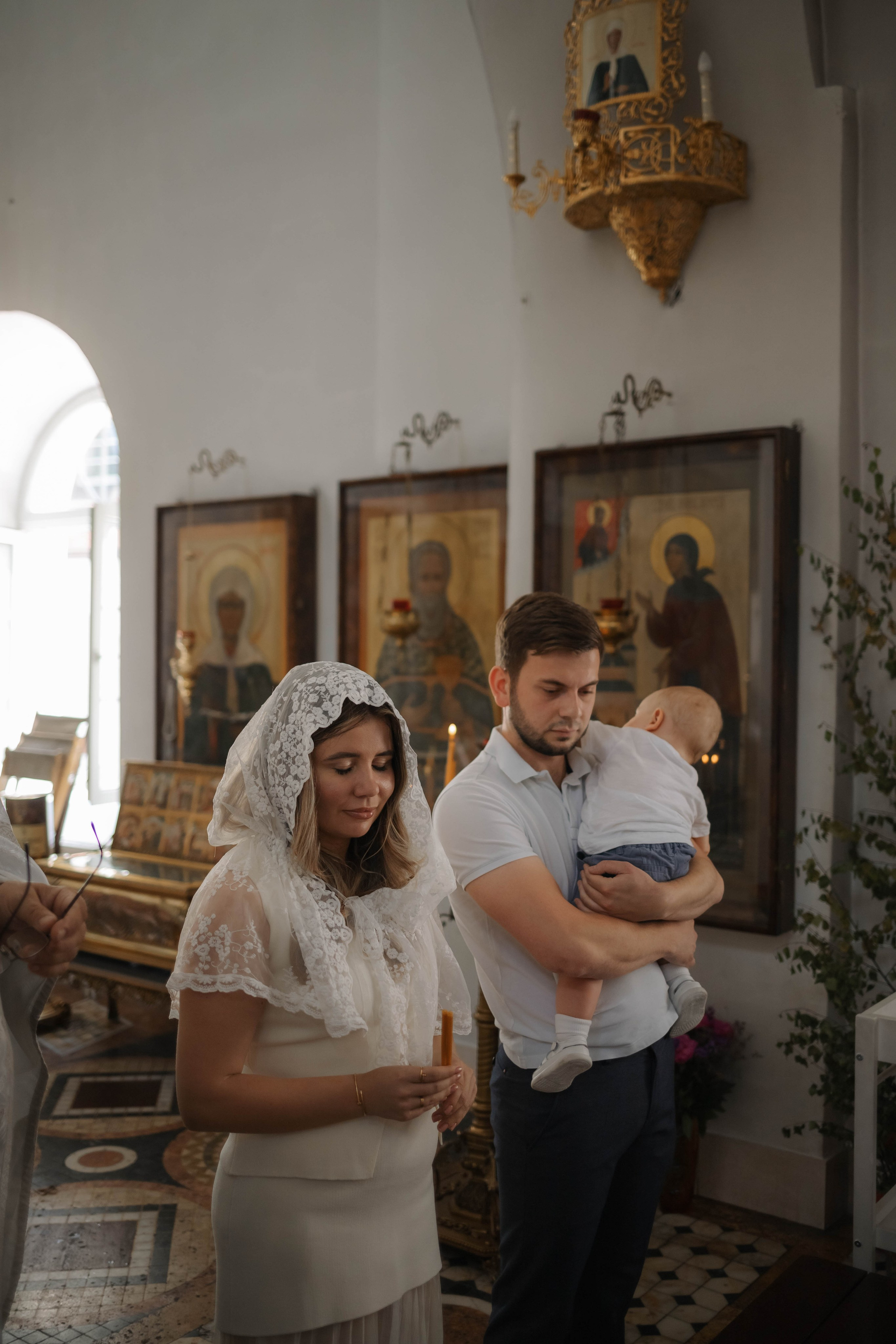 Крещение Миши. Семейный и детский фотограф в Москве Александра Нараевская