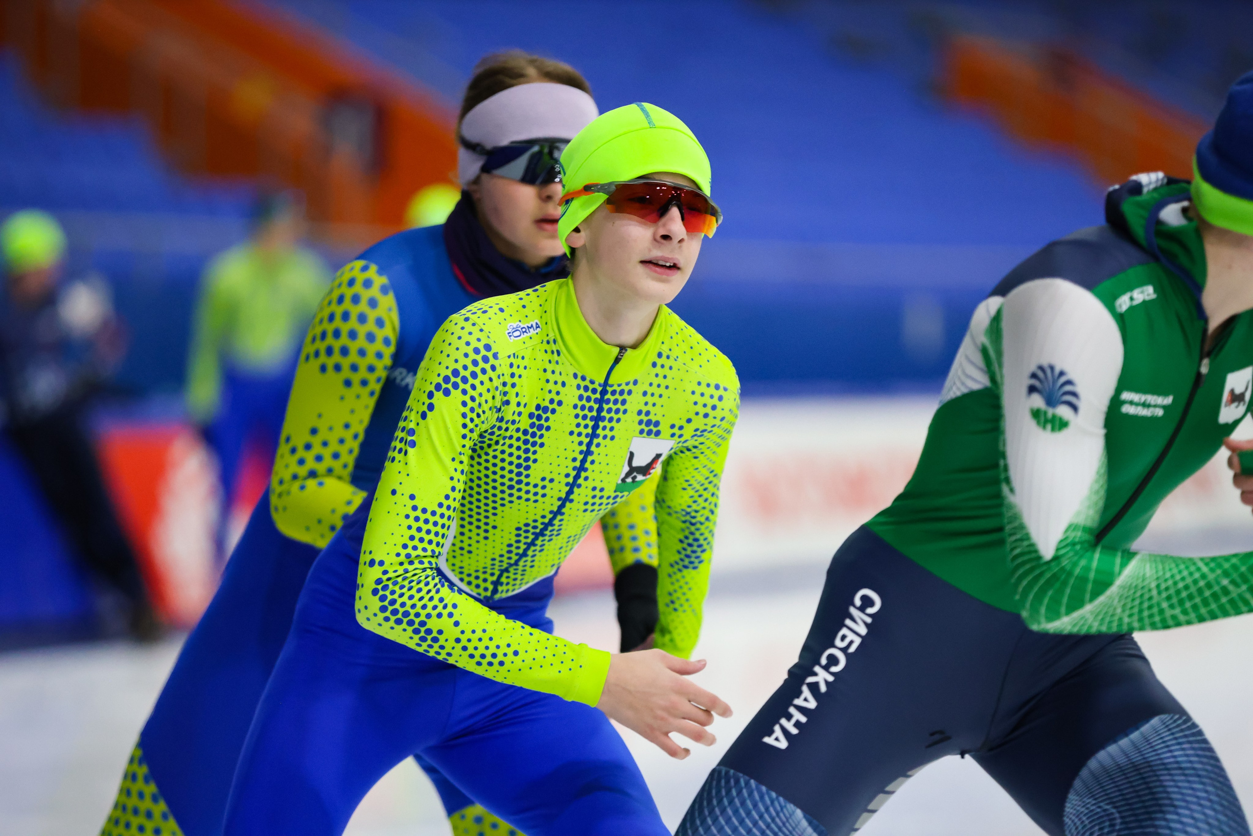 Тренировки. Конькобежный спорт. Иркутск, 2026. Спортивная съемка Мария Царфати