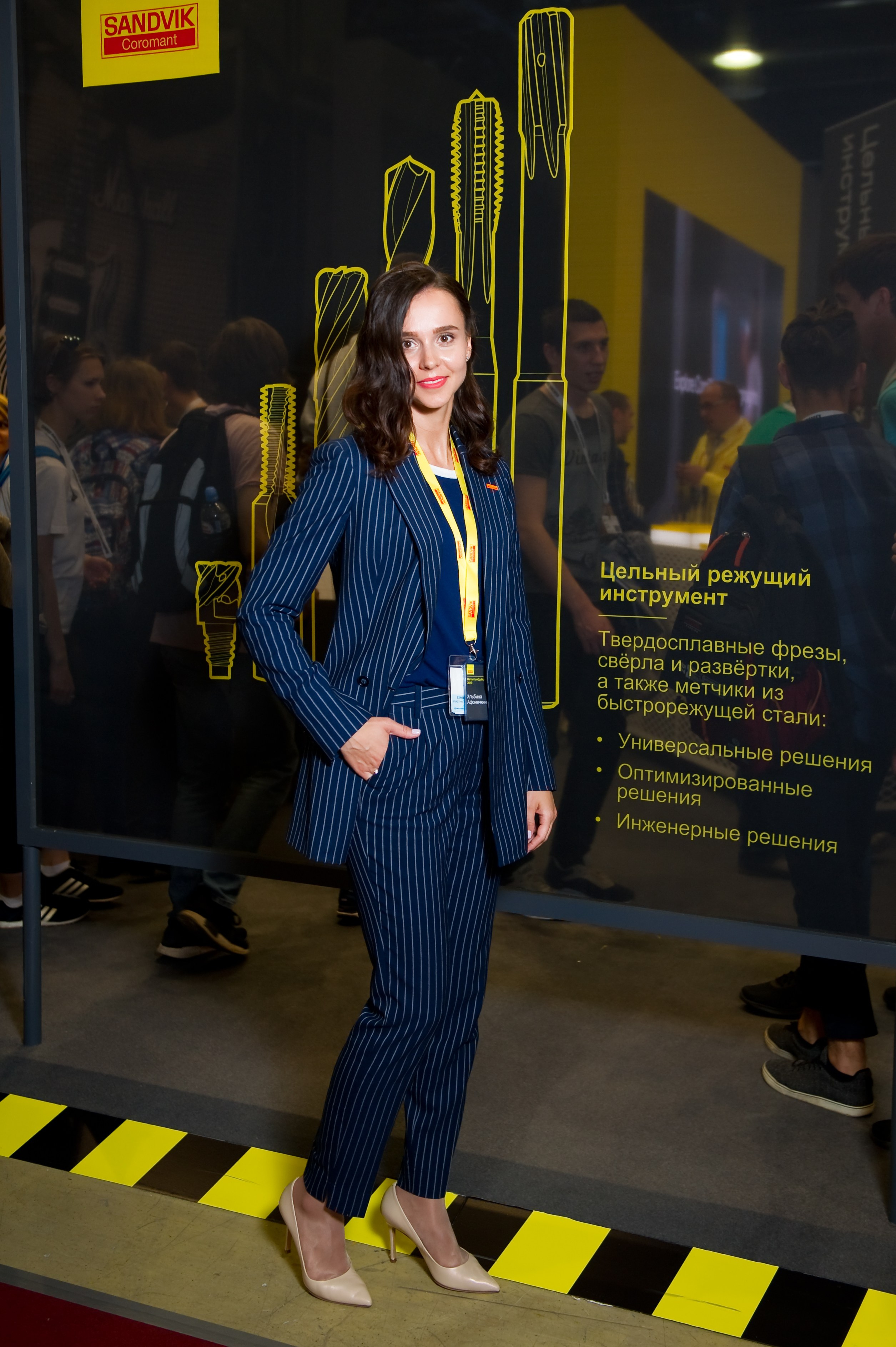 Работа Sandvik на выставке «Металлообработка». Репортажный фотограф и видеограф Слава Думчев. Тимбилдинги, отчетники, корпоративы