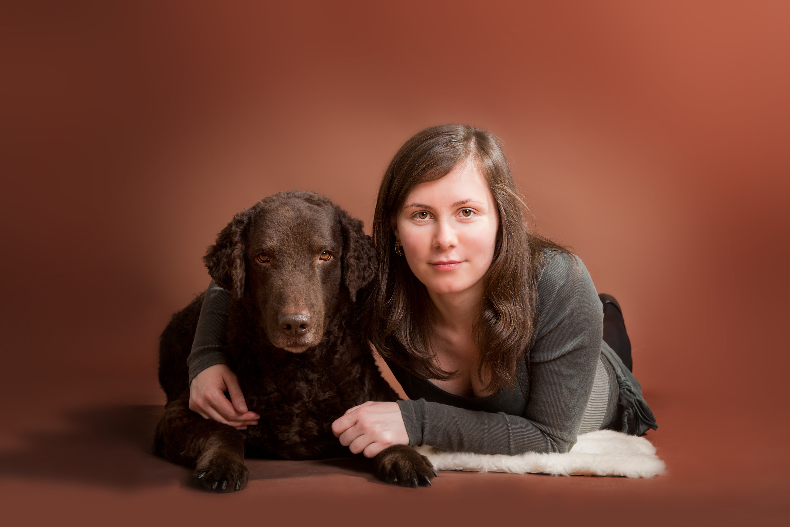 Курчавошерстный ретривер Рой. Фотограф-анималист Наталья Светличная