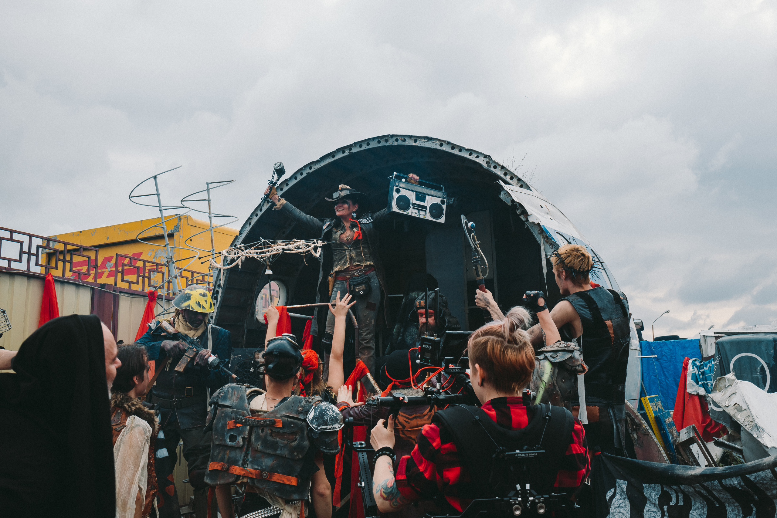 Бэкстейдж со съемок клипа «Братья Грим». Фотограф Сонкина Татьяна