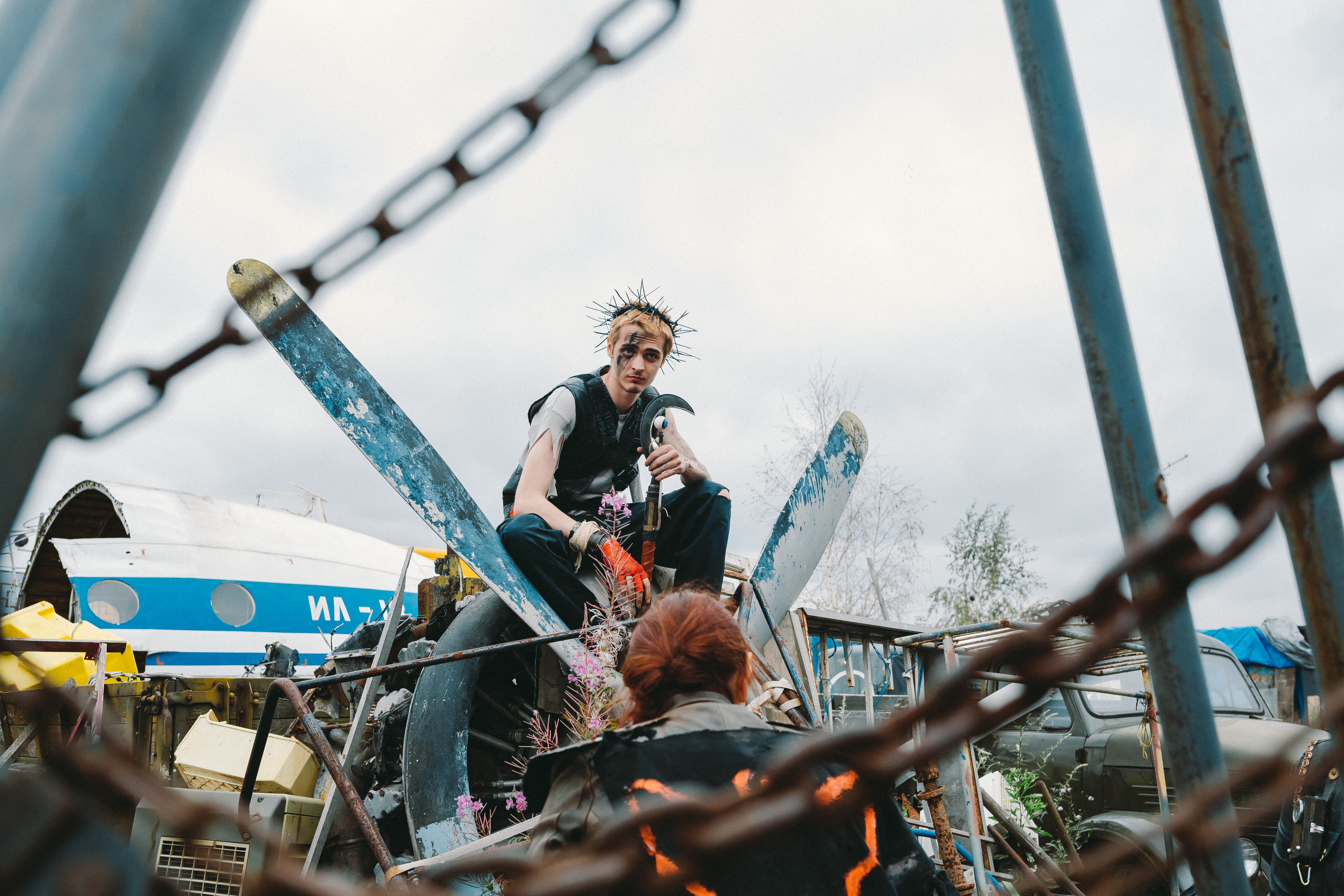 Бэкстейдж со съемок клипа «Братья Грим». Фотограф Сонкина Татьяна