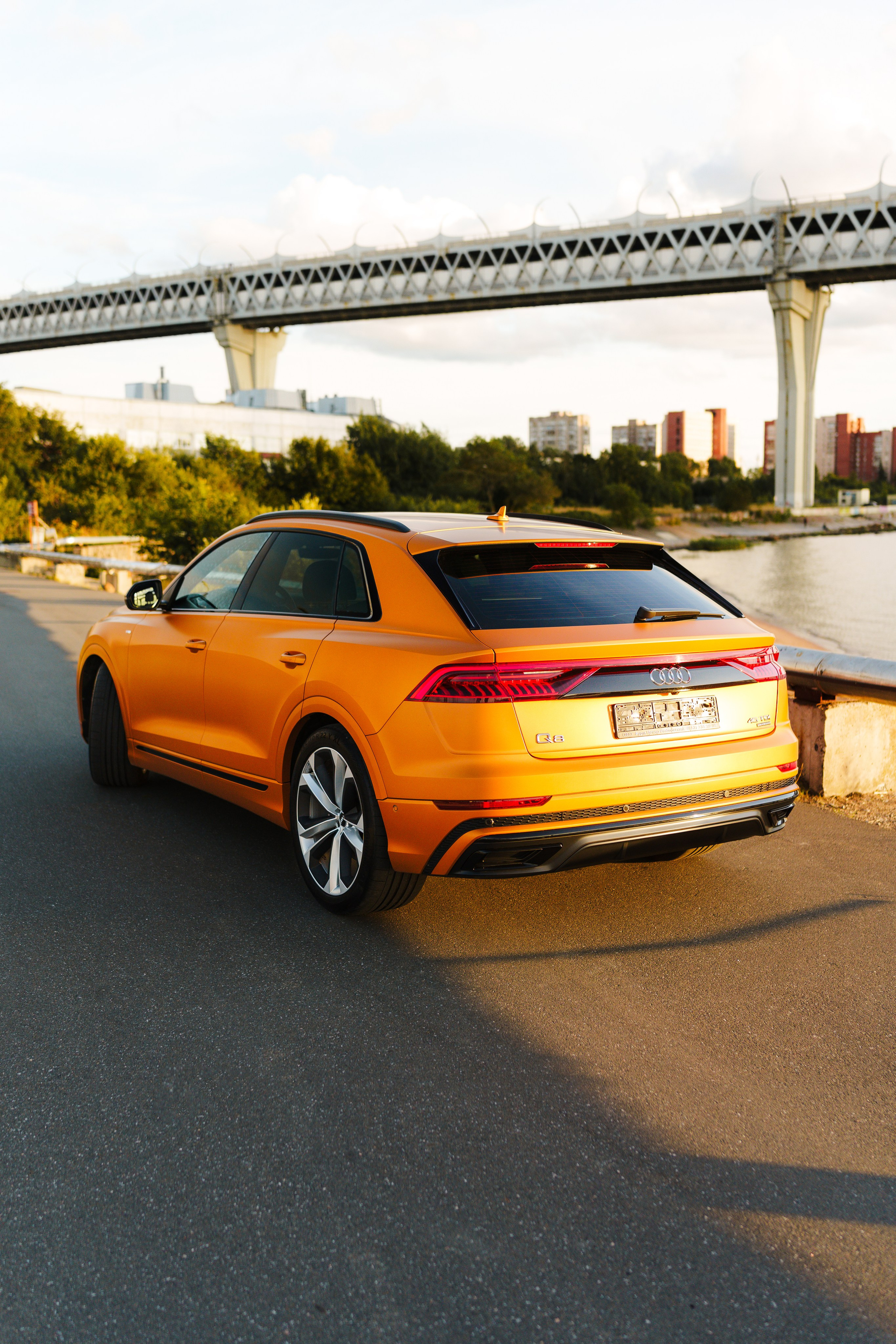 Audi Q8. Фотограф в СПБ Алмаз Камаев