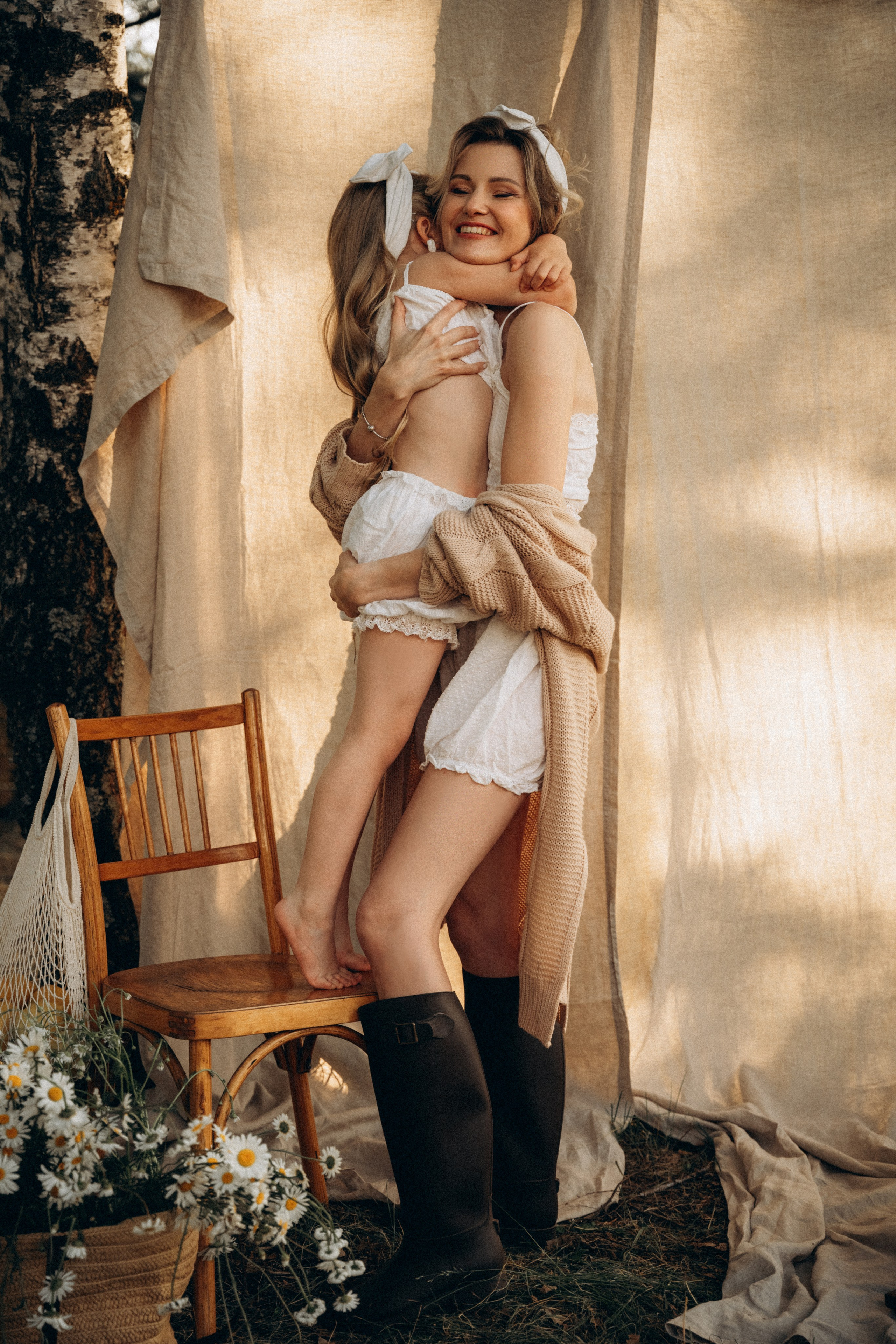 Ольга и Сонечка. Фотограф Мария Миллс | Минск