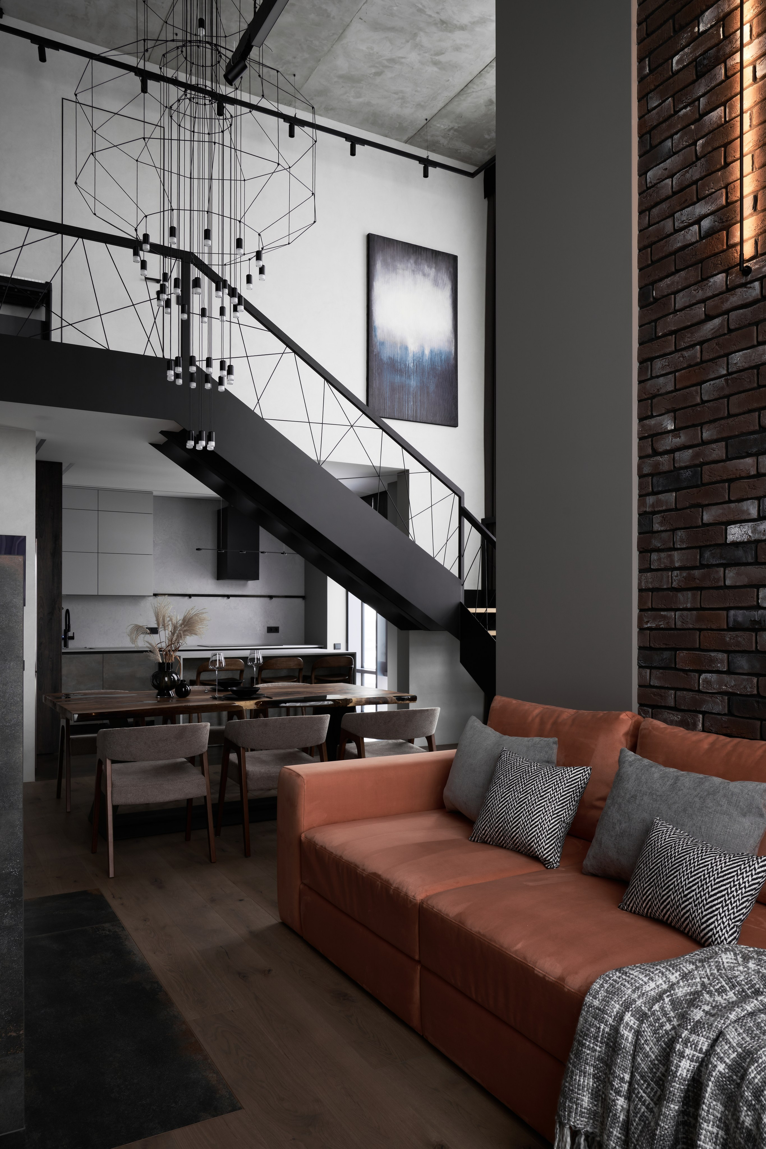 2-этажная квартира в ЖК Ботанический Сад. Евгения Четий — интерьерный фотограф в Москве, Санкт- Петербурге, Сочи