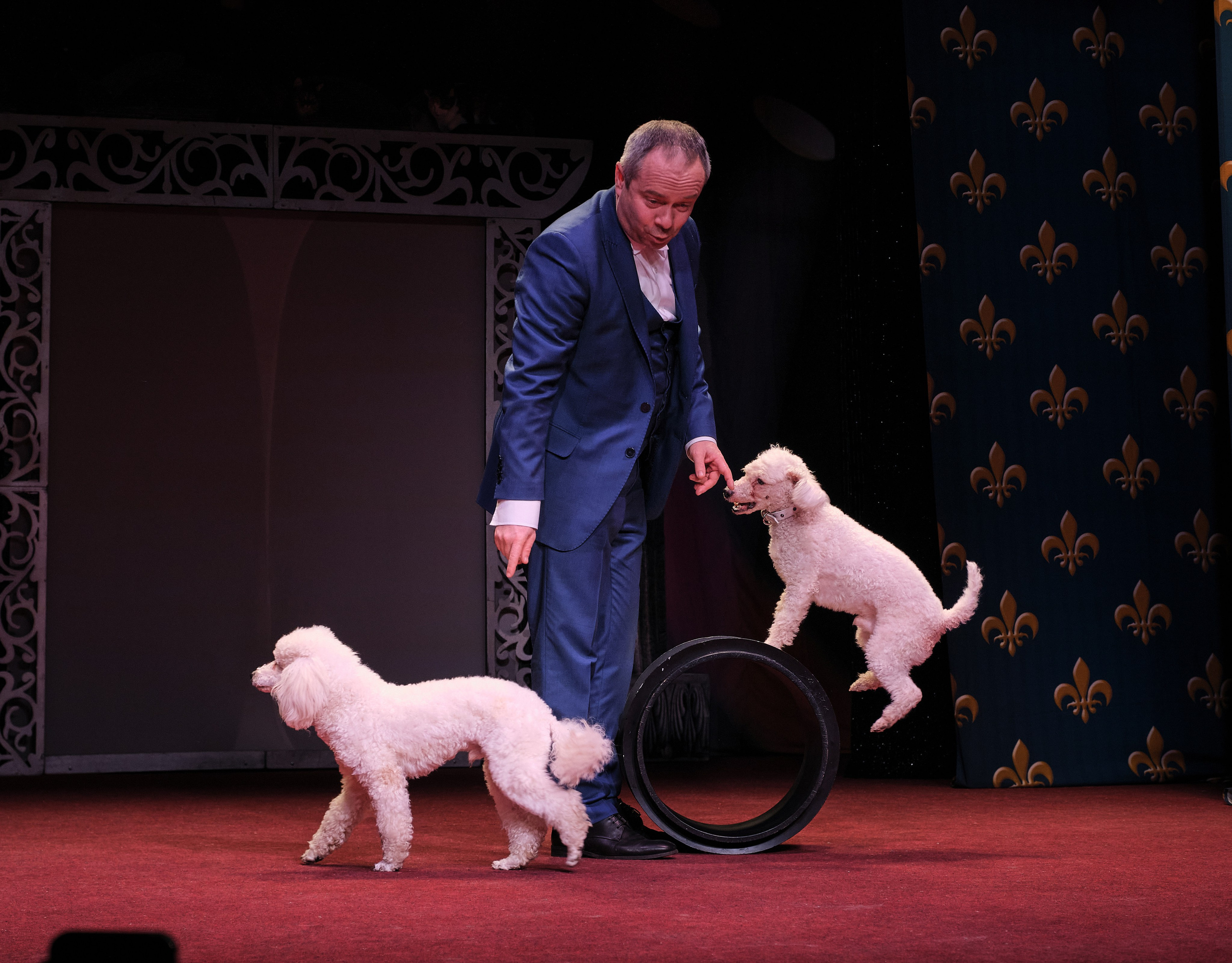 Пресс-конференция Ю.Куклачева в театре кошек