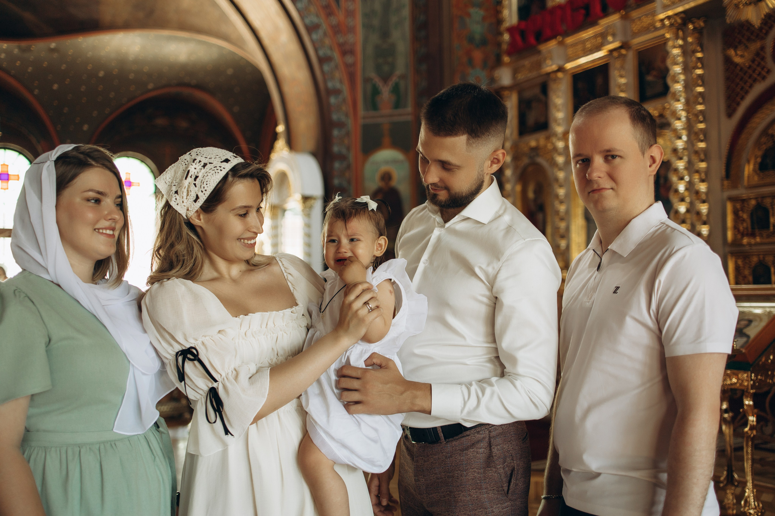 Крещение Стефании. Самый теплый фотограф в Краснодаре Рябоконь Ксения