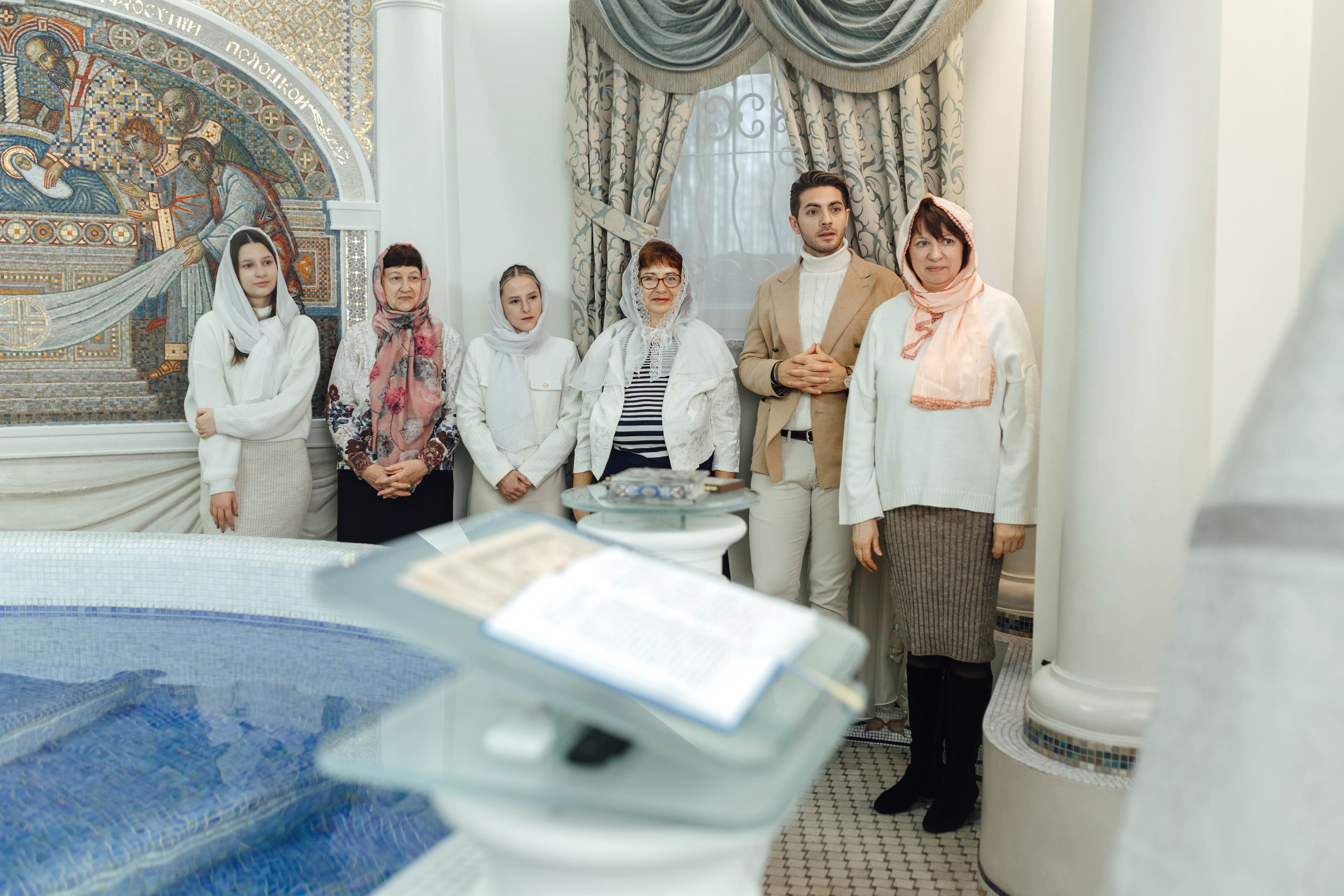 Крещение Эмилии, храм Святой Троицы, ноябрь 25