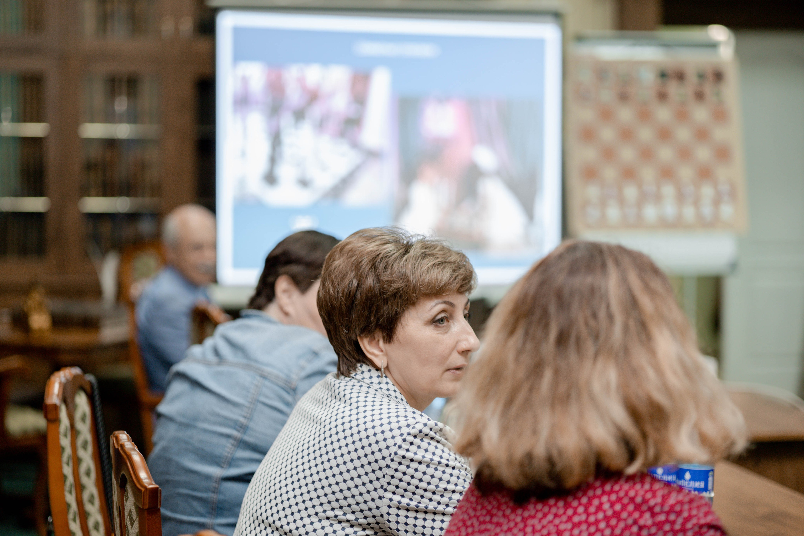 Награждение шахматной федерации