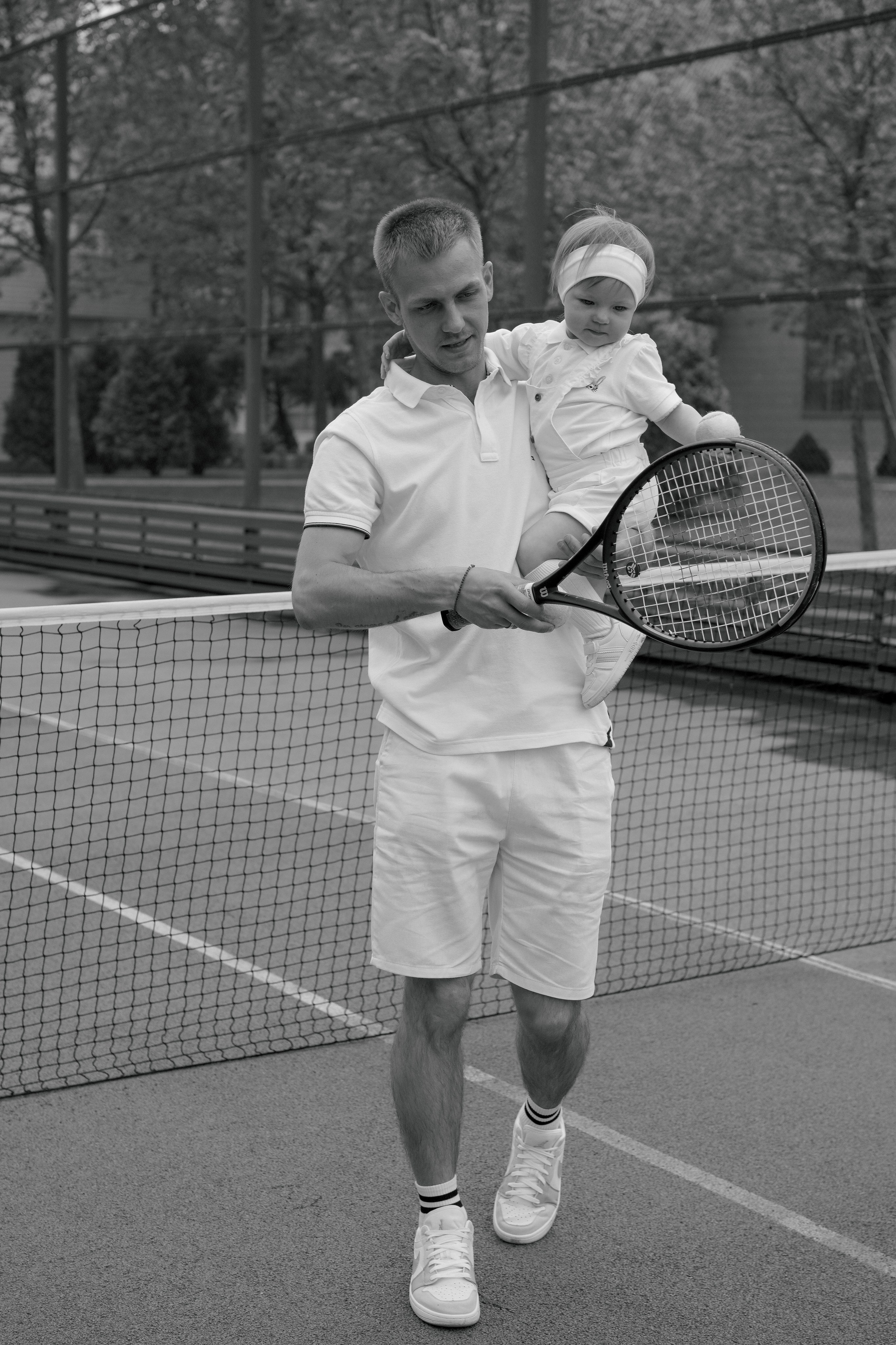 Теннис с семьей. Свадебный и семейный фотограф Афанасьева Анна в Кисловодске