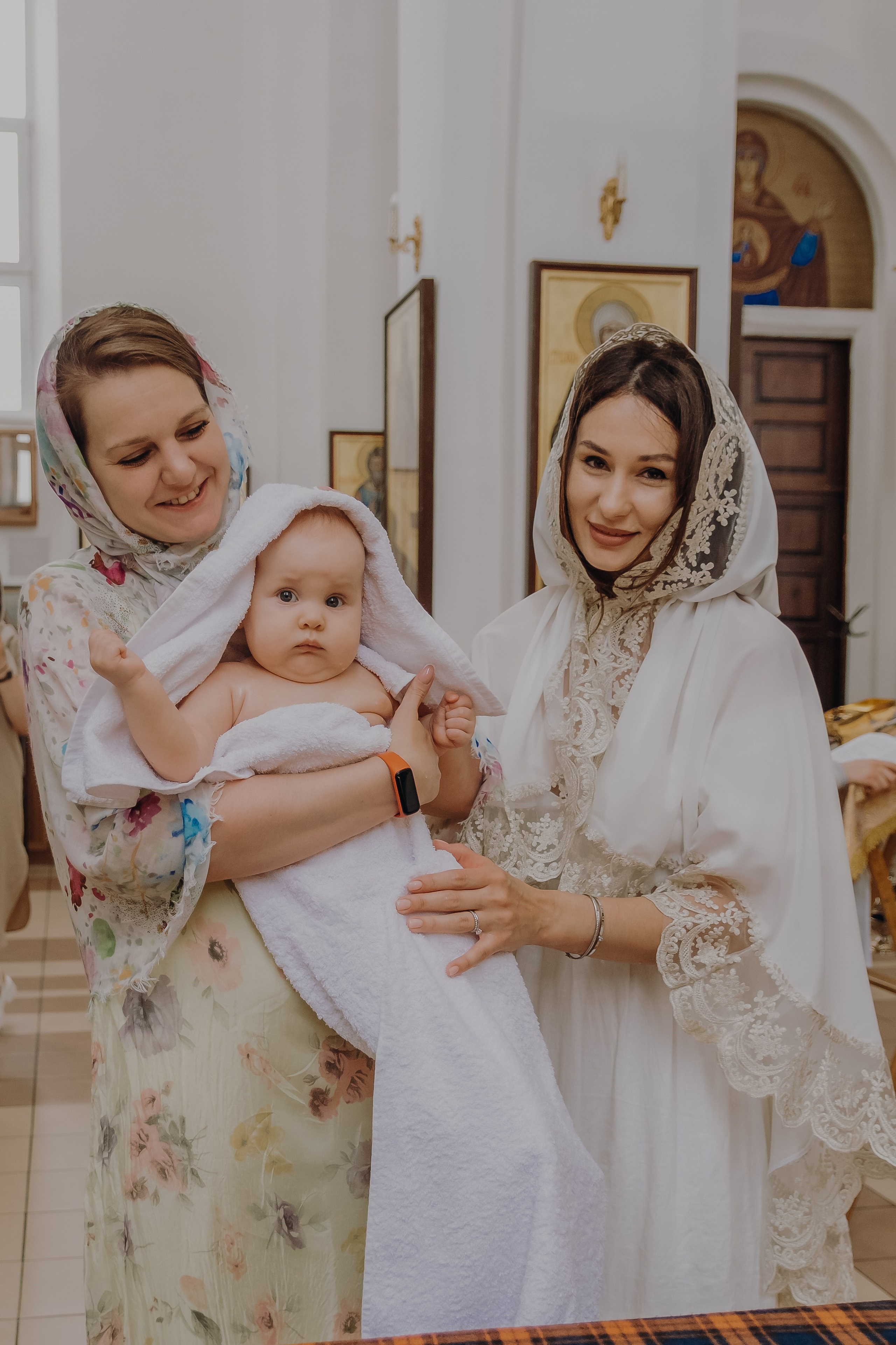 Крещение Таисии. Семейный и детский фотограф Кущ Наташа