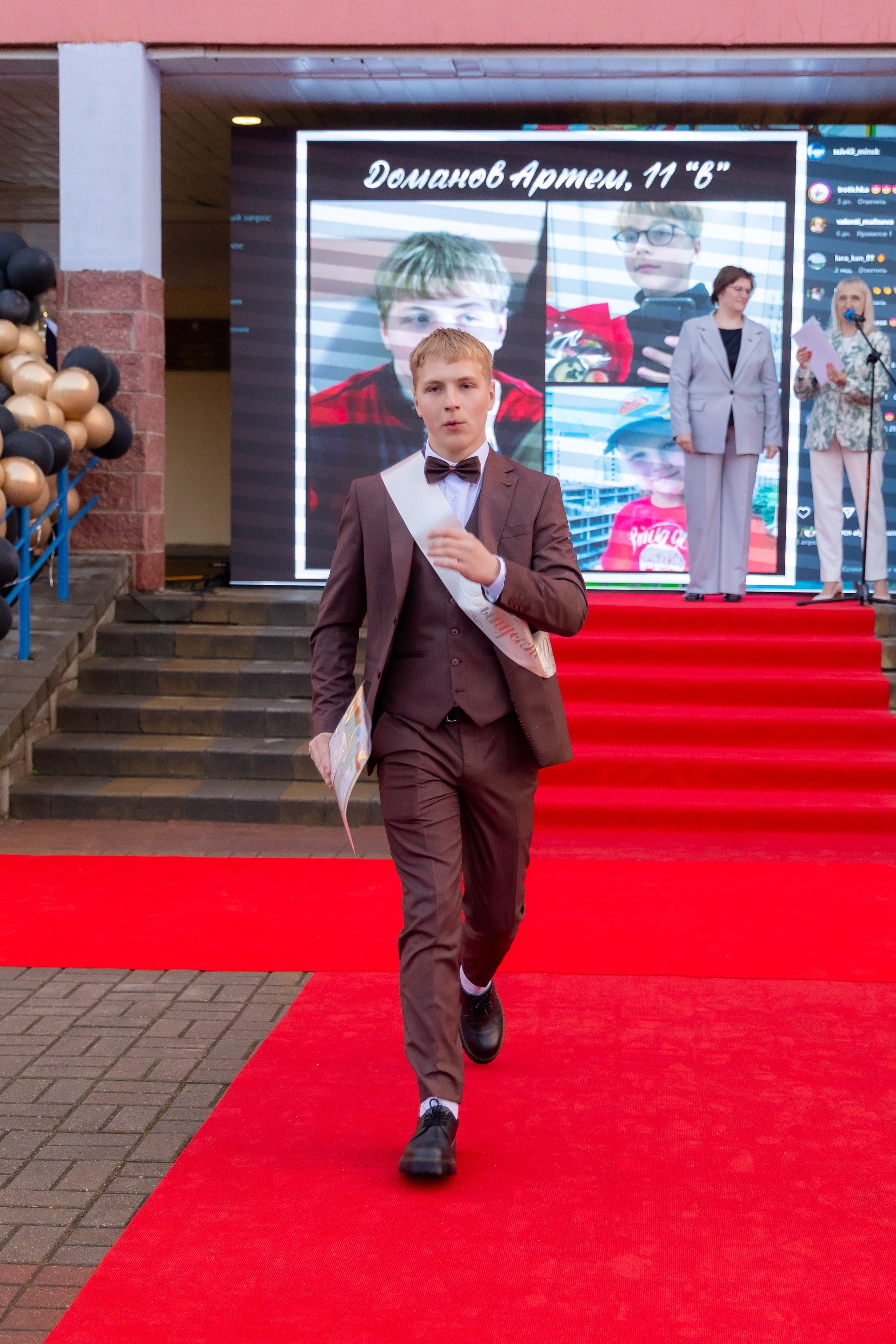 Школьный выпускной 2025 год в Минске, Беларуси. Свадебный фотограф в Минске/Беларуси Сергей Спиридонов