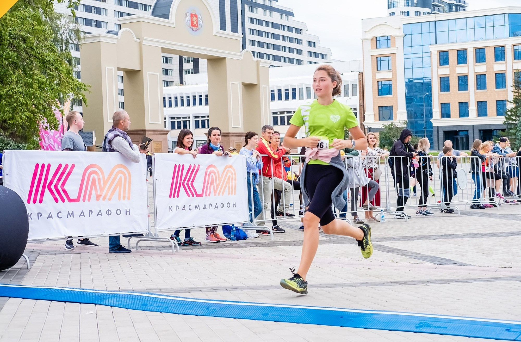 Репортаж Забег в Красноярске