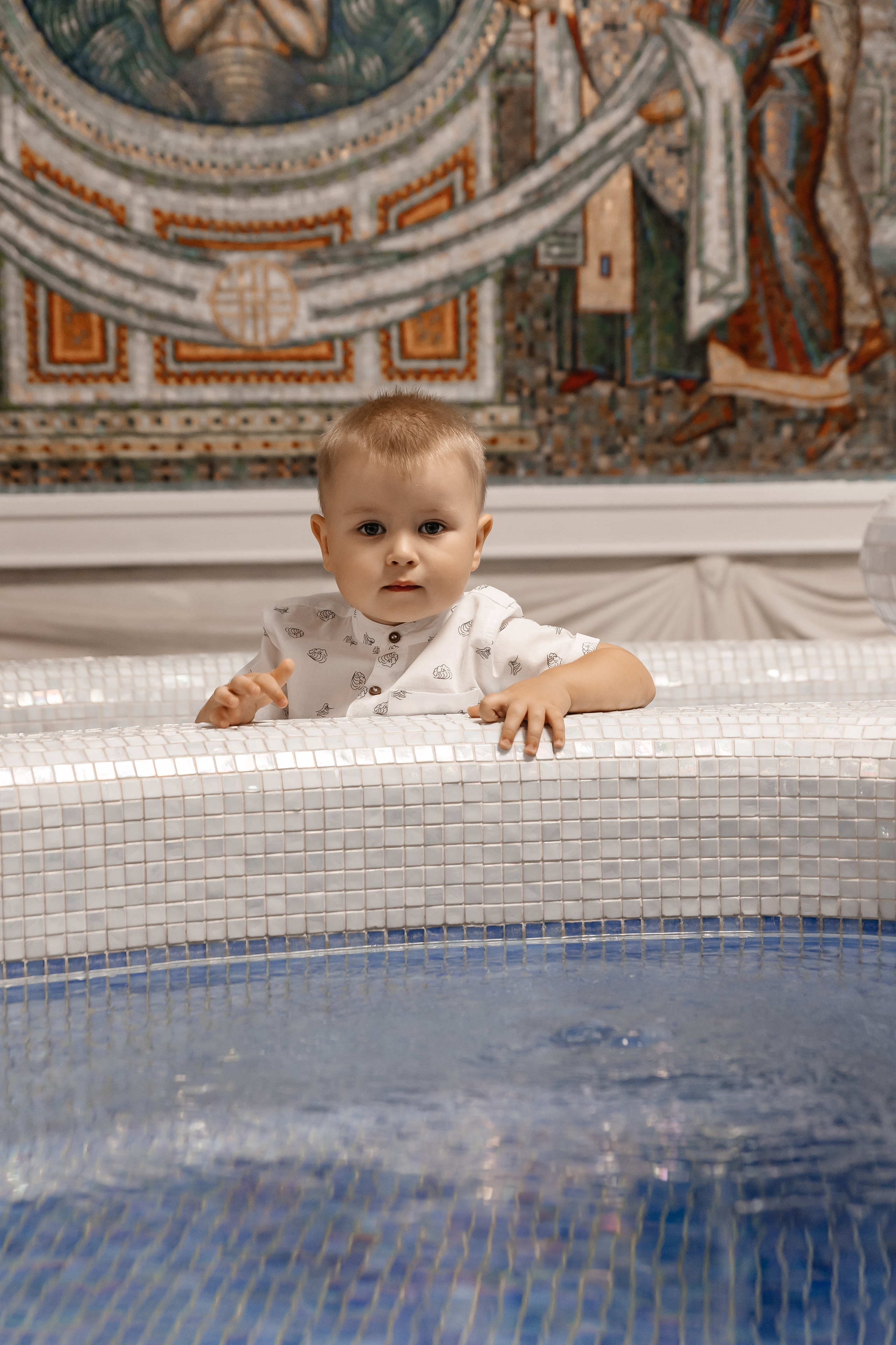 Крещение Амира. Семейный фотограф Минск Усова Ольга