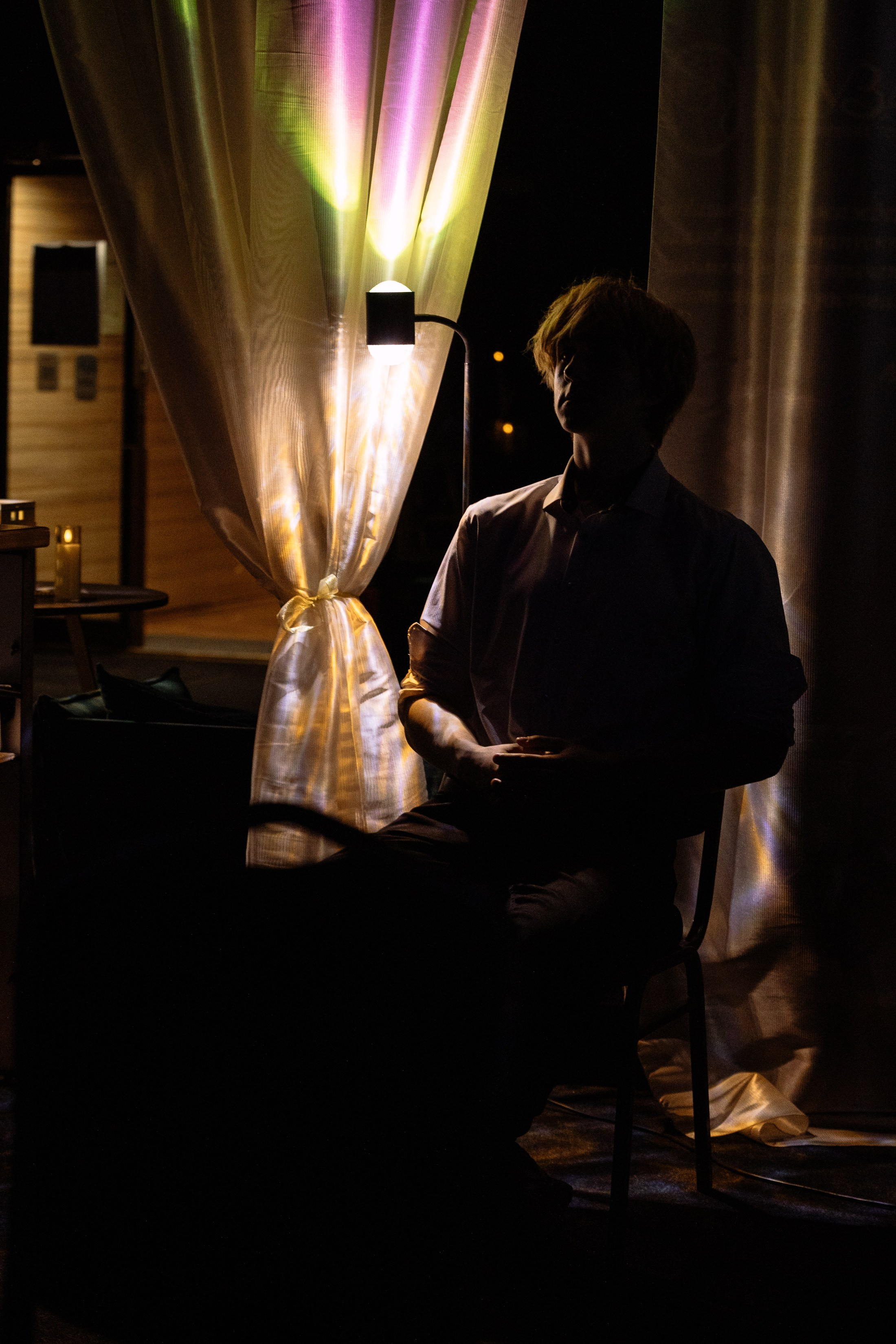 Поэтический вечер с Игорем Бушмелевым и Никой Станиславчик. Фотограф Юлия Мальцева