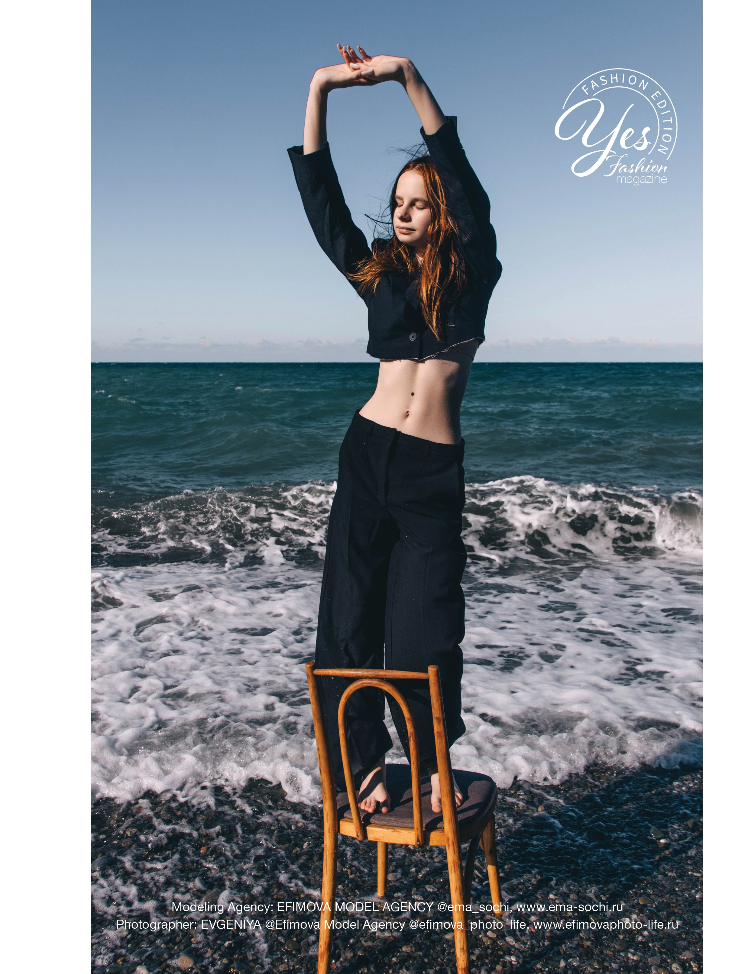 «YES Fashion magazine». Efimova Model Agency
