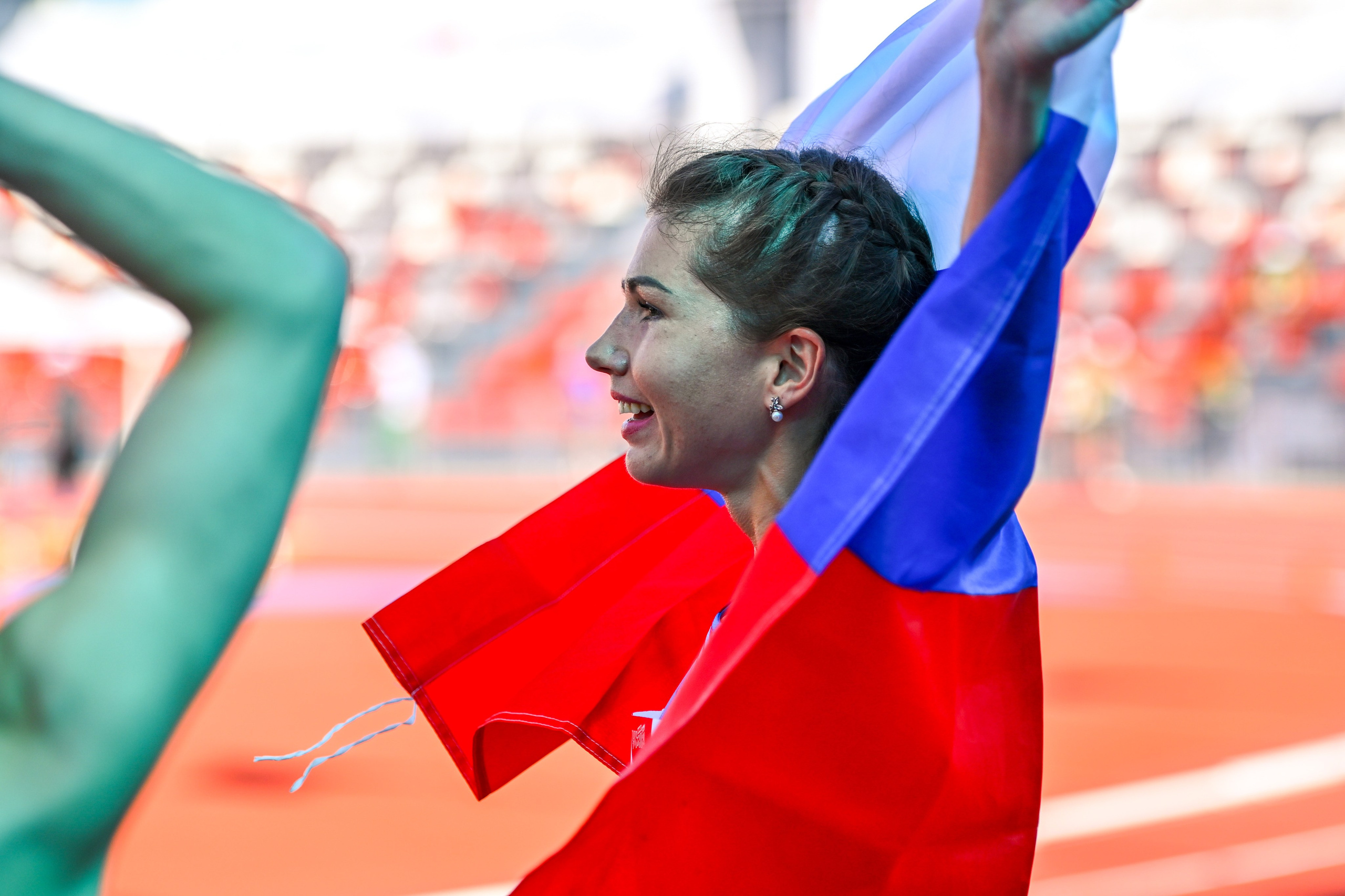 Легкая атлетика «Спортивные игры стран БРИКС». Спортивный и репортажный фотограф в Казани Вячеслав Сатонин