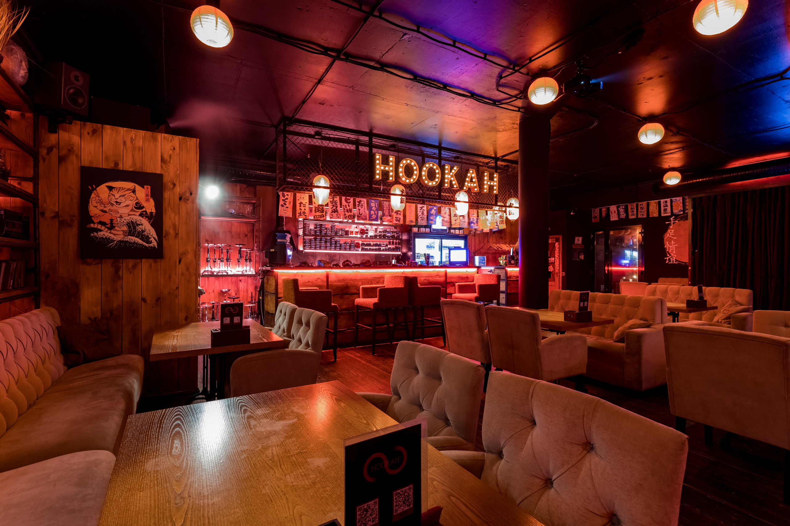 Фотосъемка для центра паровых коктейлей Hookah в Марьино. Интерьеры, Контент, Портреты | Фотограф в Москве Дани Терно