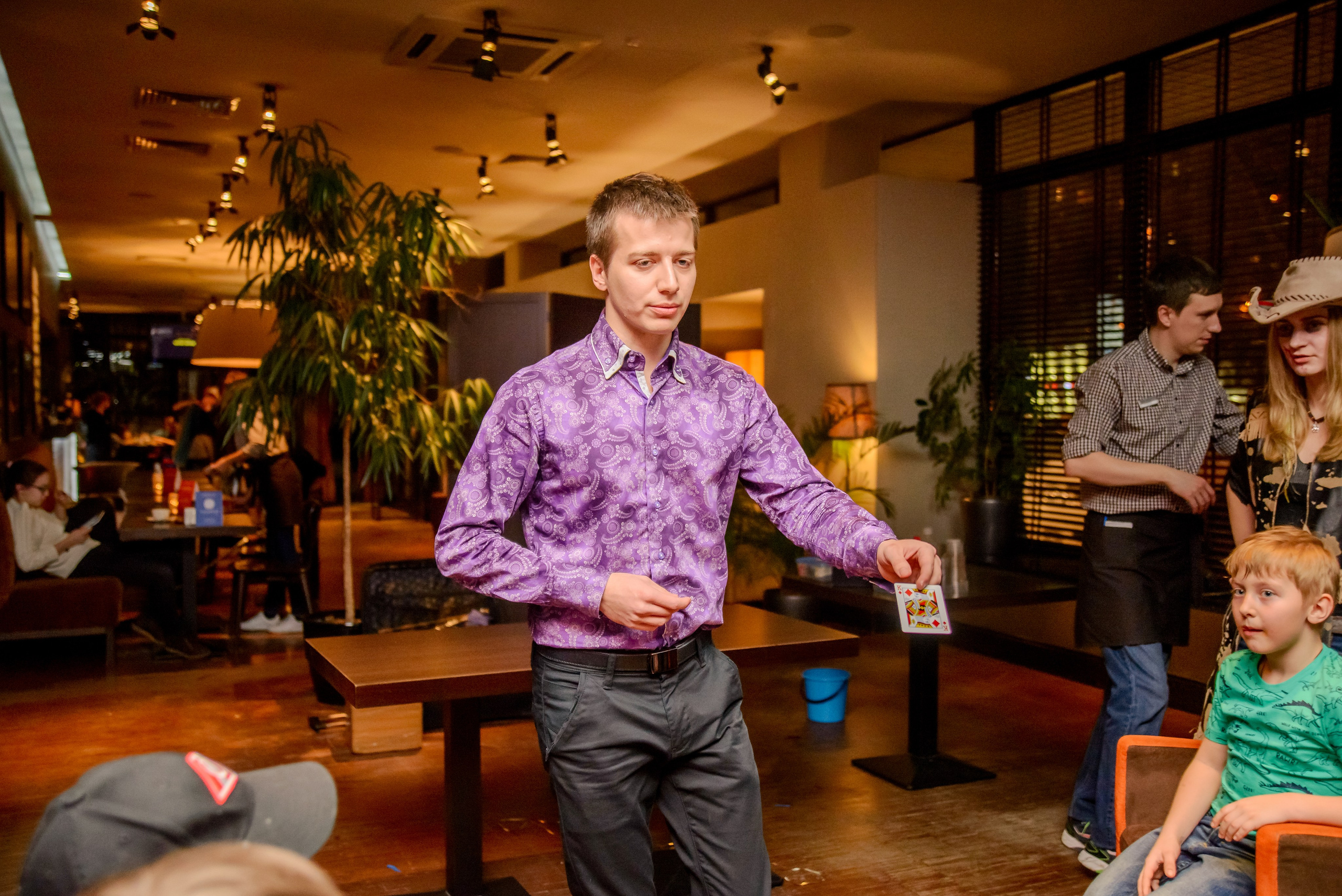 Детский день рождения в ресторане