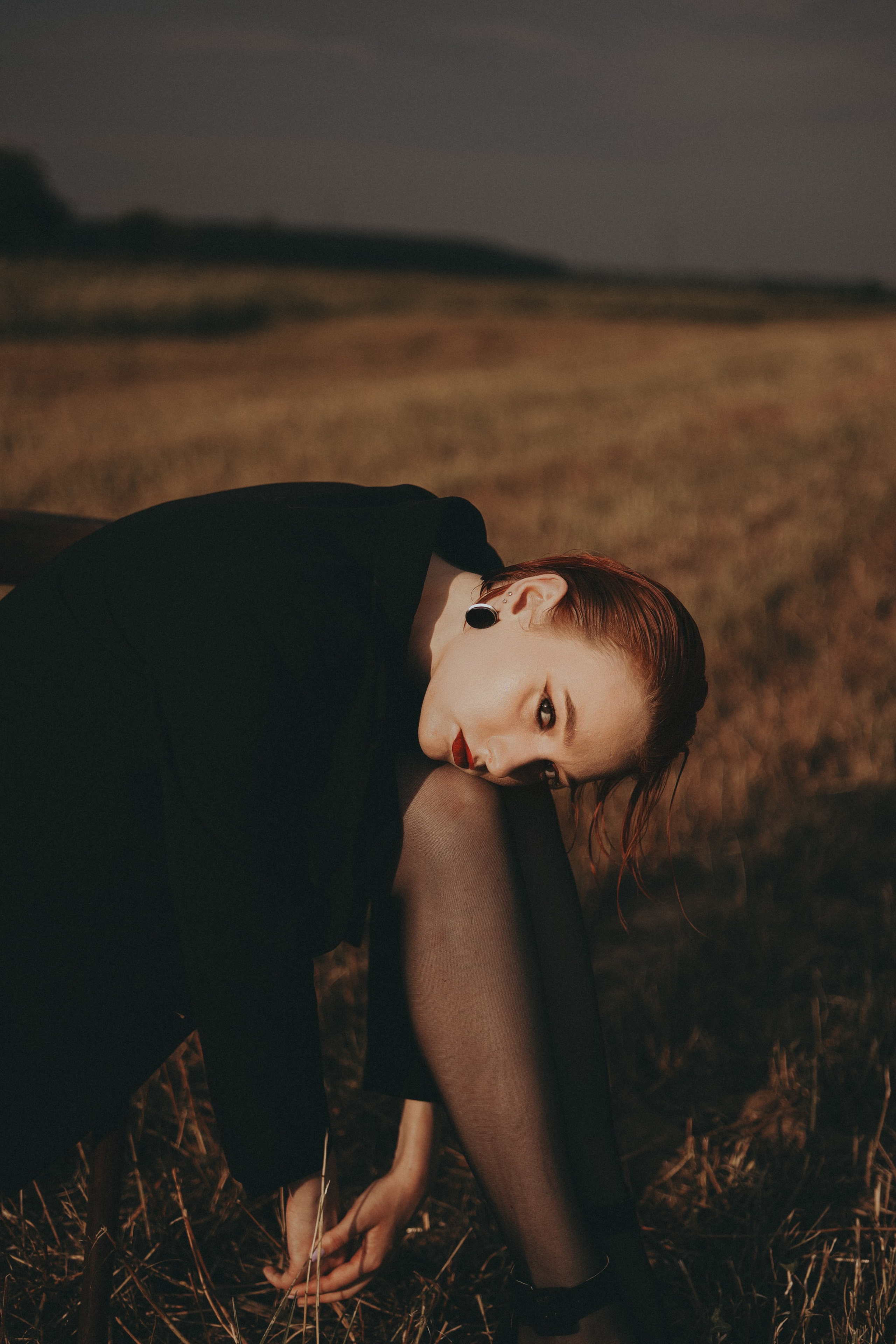 Дарья|Поле. Фотограф Мария Лаенко