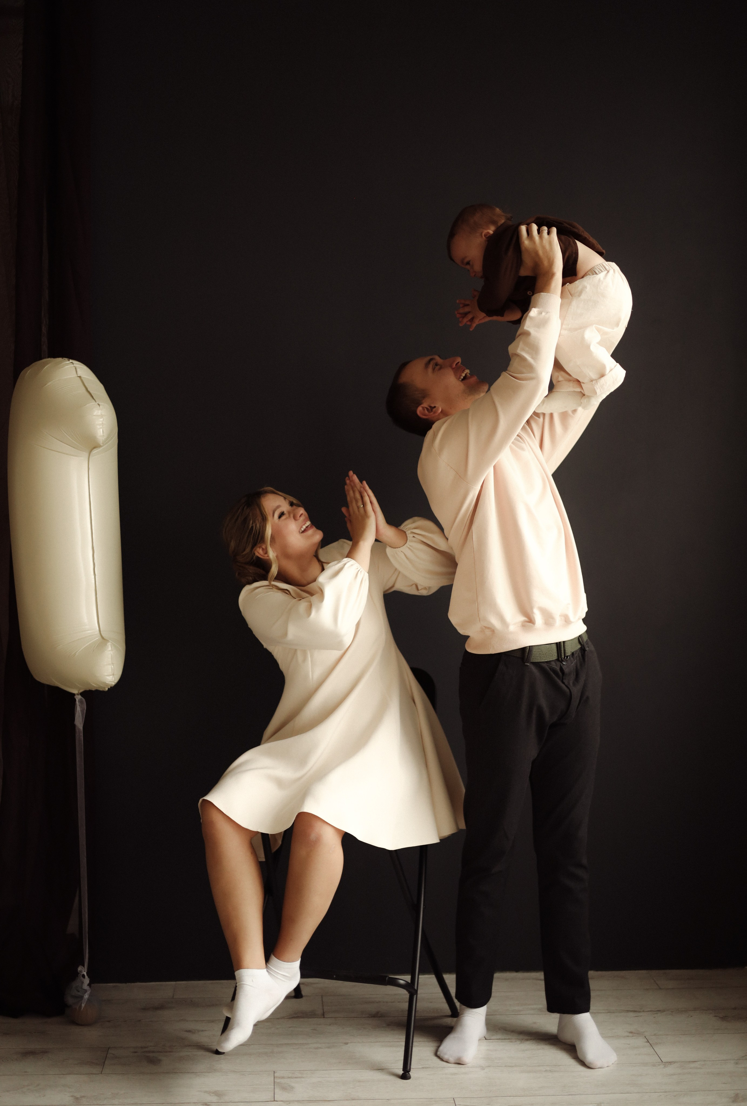 Вадим, Глебушка, Лиза. Фотограф Мария Лаенко